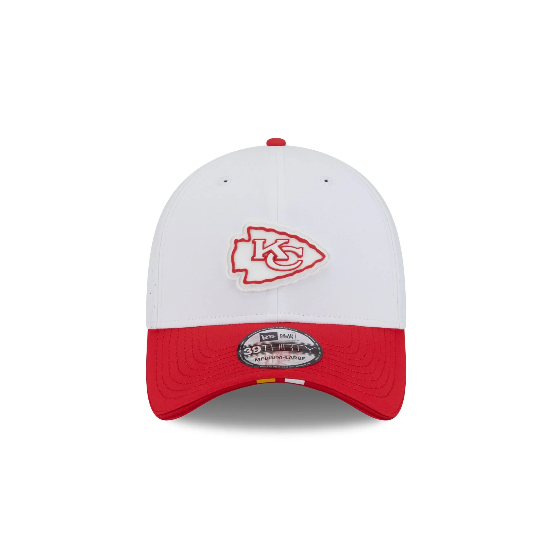 Kansas City Chiefs 2025 Training 39THIRTY Stretch Fit Hat