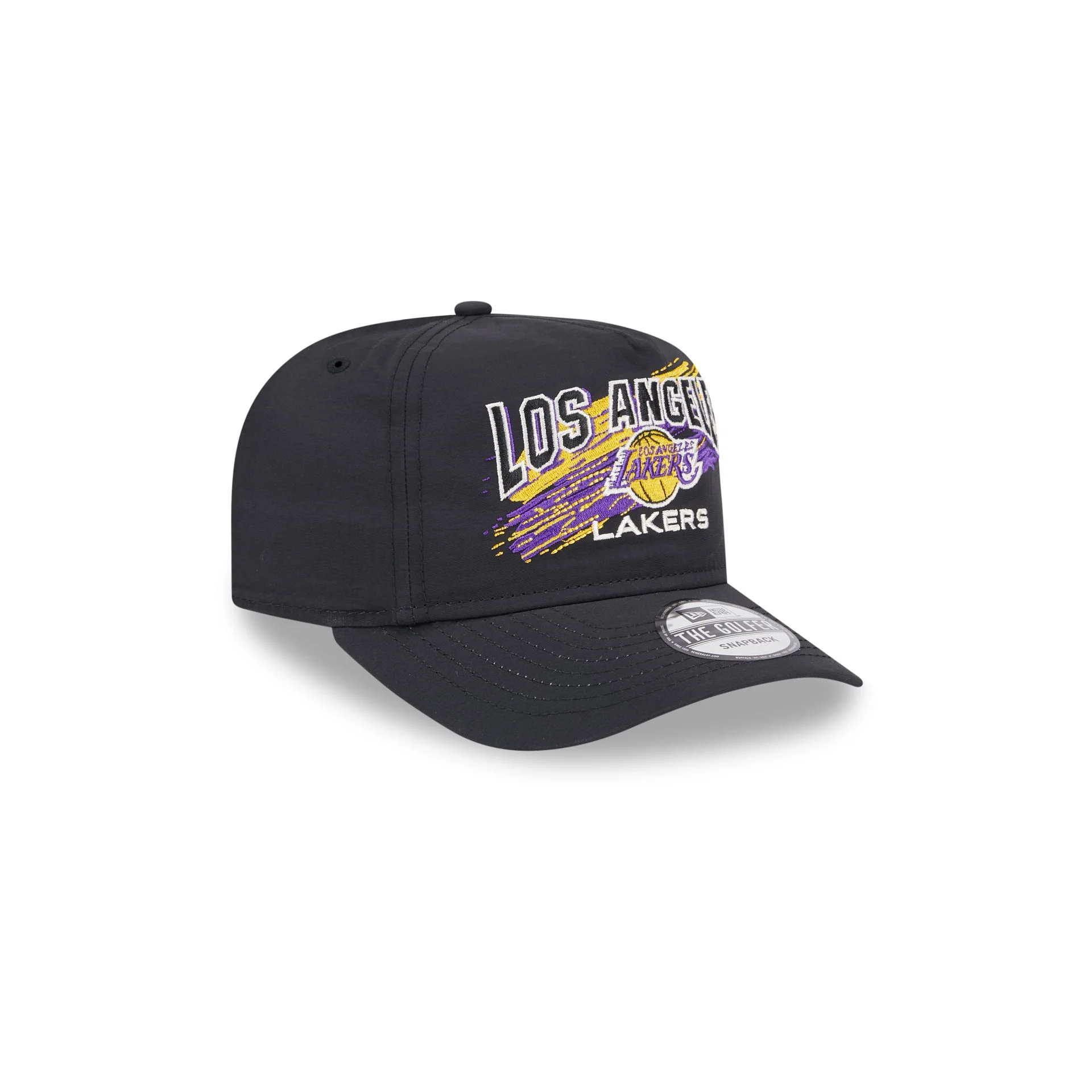 Los Angeles Lakers Throwback Brush Golfer Hat