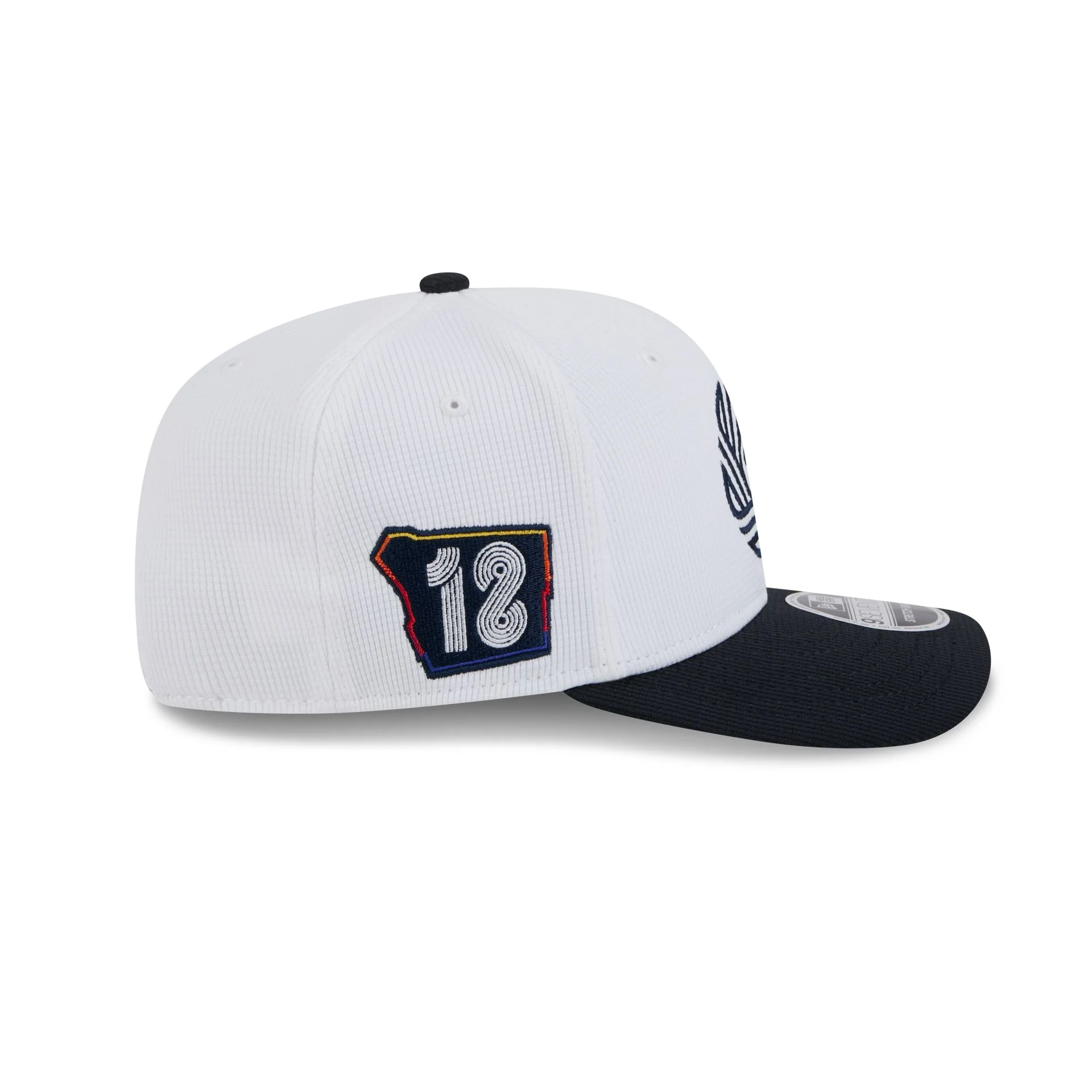 San Diego FC 2025 Jersey Hook White 9SEVENTY Stretch-Snap Hat