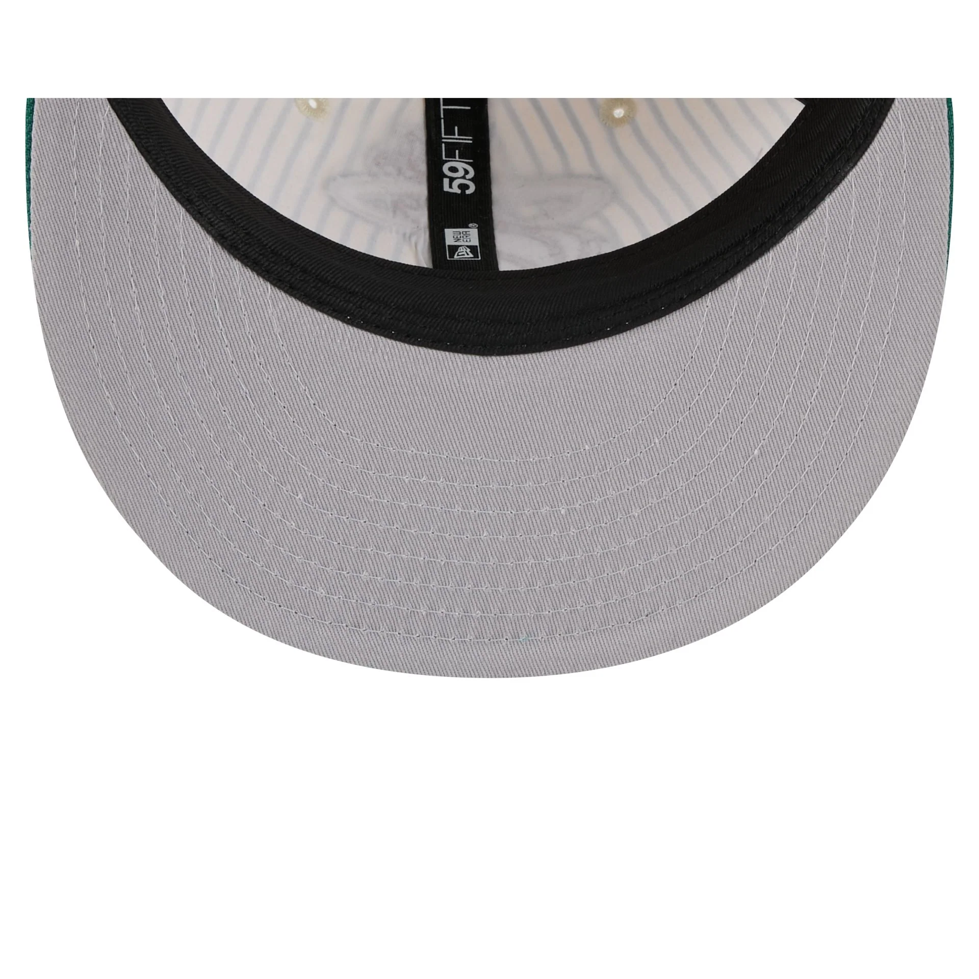 Just Caps Seersucker Miami Heat Retro Crown 59FIFTY Fitted Hat