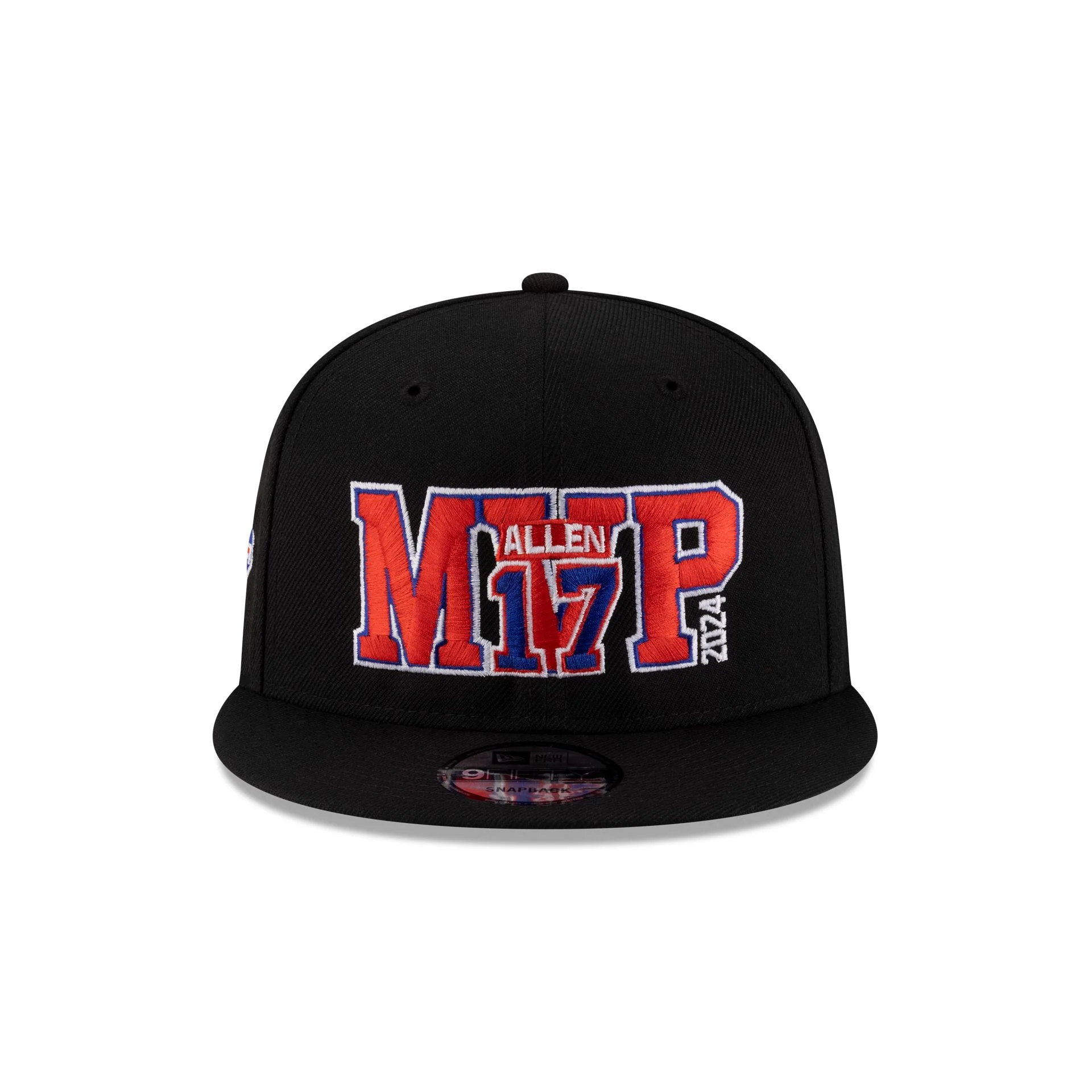 Buffalo Bills Josh Allen MVP Black 9FIFTY Snapback Hat