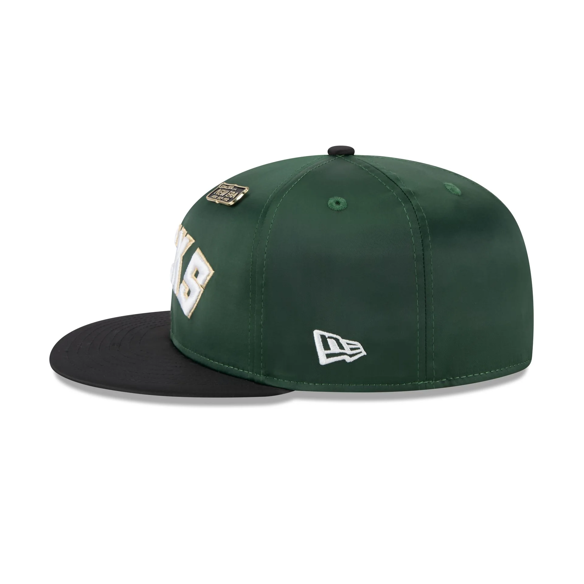 Milwaukee Bucks Spring Satin 59FIFTY Fitted Hat