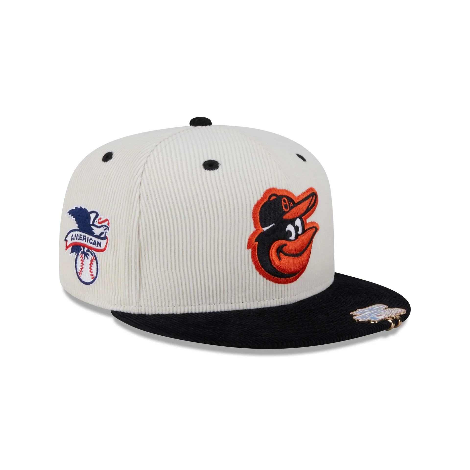 Baltimore Orioles Two Tone Cord 59FIFTY Fitted Hat