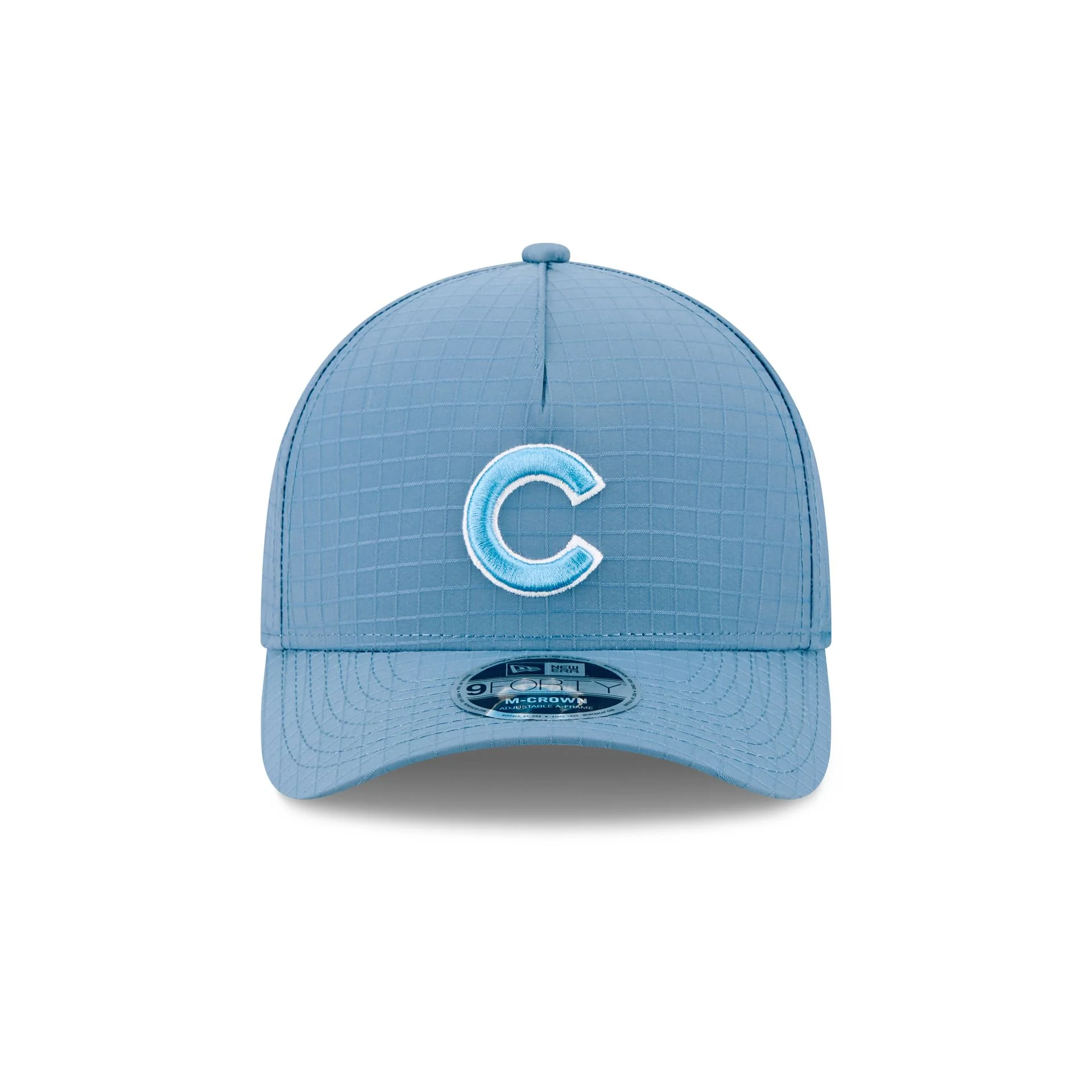 Chicago Cubs Blue Ripstop 9FORTY M-Crown A-Frame Snapback Hat