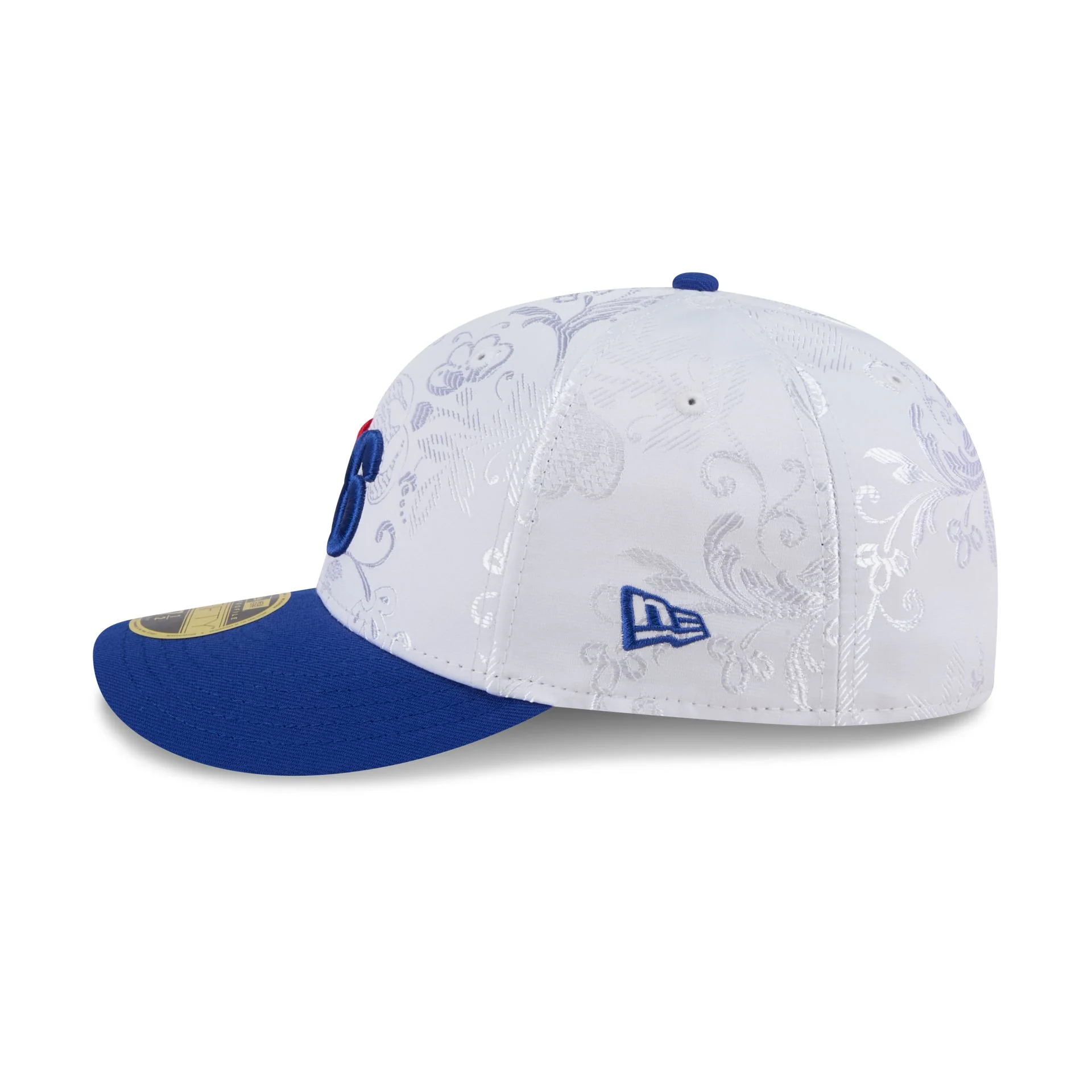 Philadelphia 76ers Floral Shine Low Profile 59FIFTY Fitted Hat