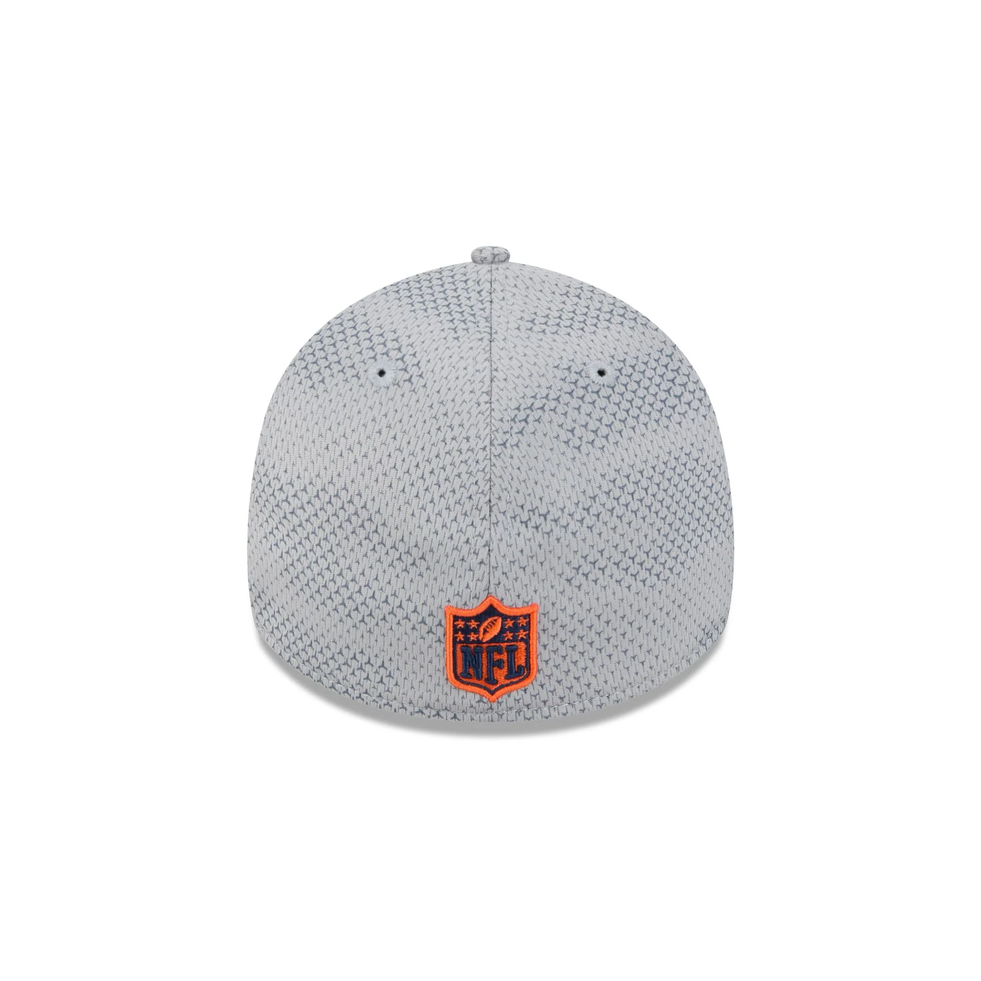 Denver Broncos 2024 Sideline Gray 39THIRTY Stretch Fit Hat
