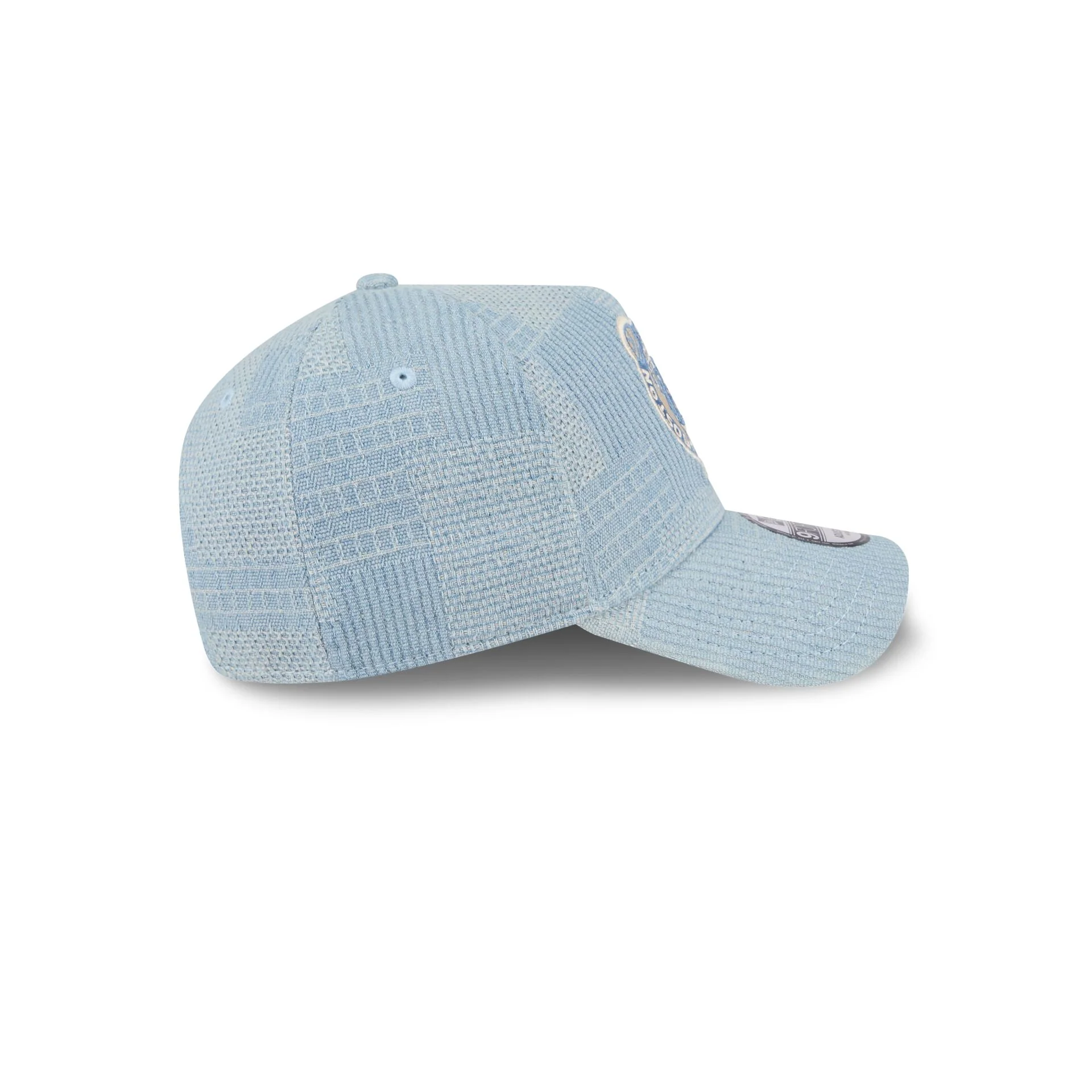 Boston Celtics Logo Essentials Denim 9FORTY A-Frame Snapback Hat