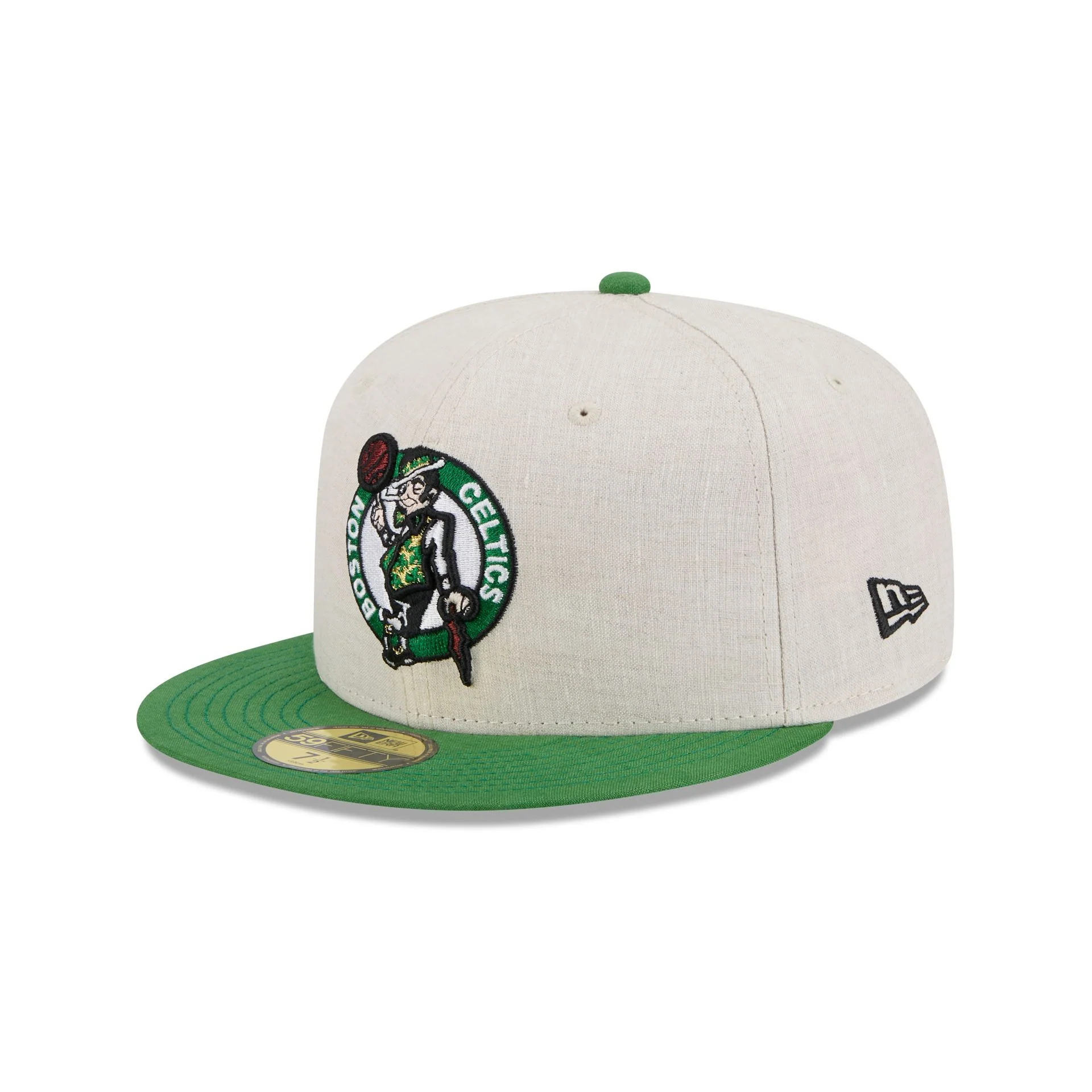 Boston Celtics Linen 59FIFTY Fitted Hat