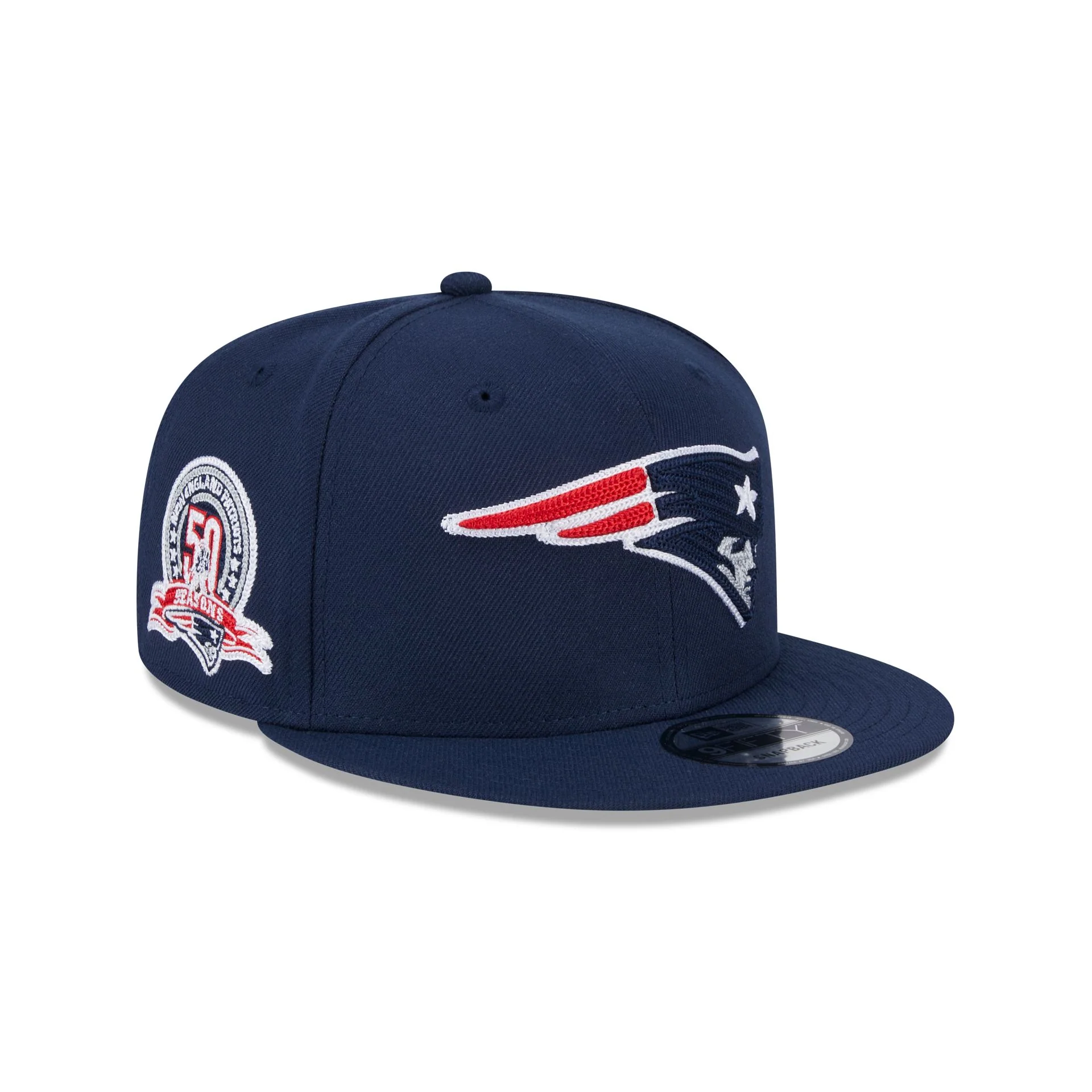 Alpha Industries x New England Patriots Navy 9FIFTY Snapback Hat