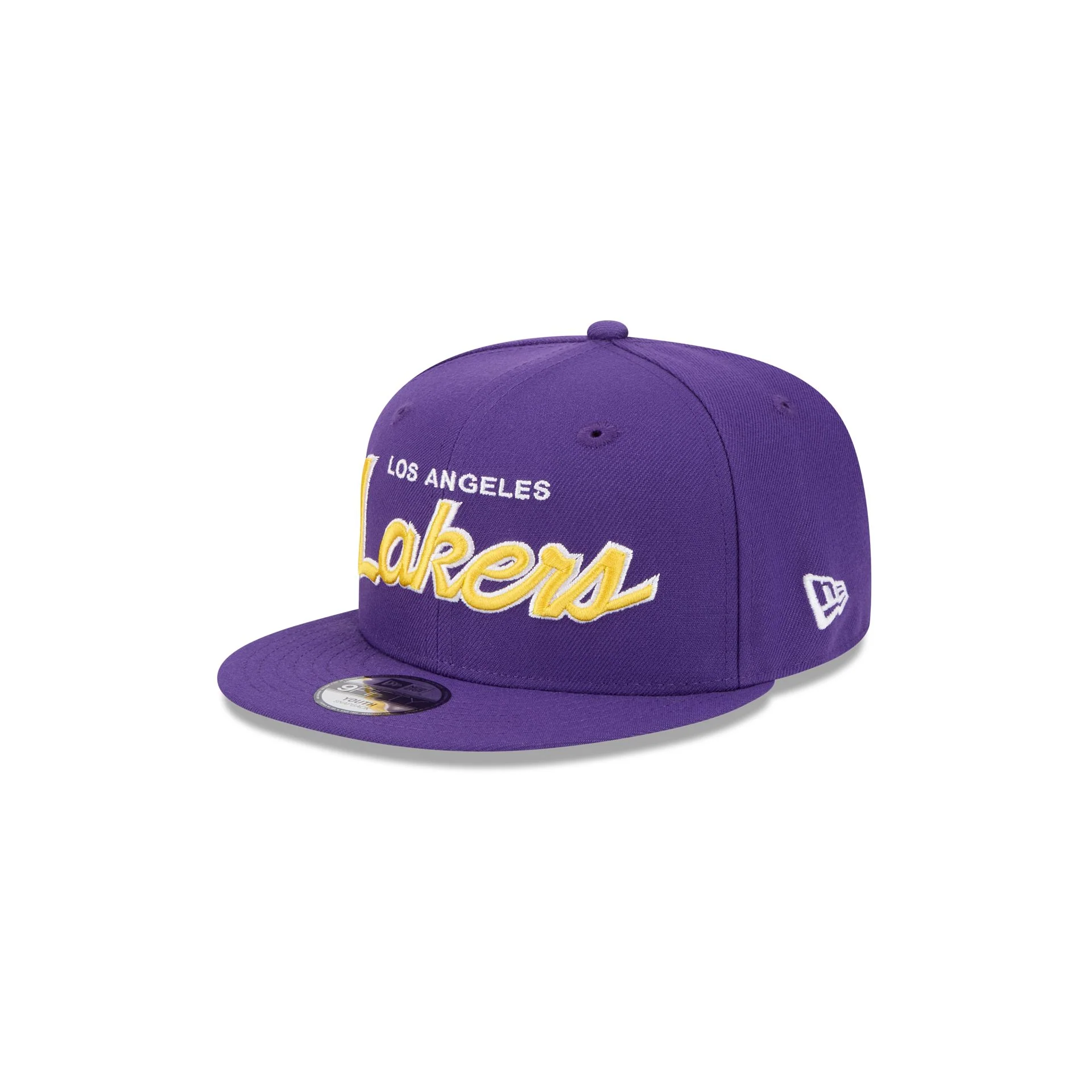 Los Angeles Lakers Script Kids 9FIFTY Snapback Hat