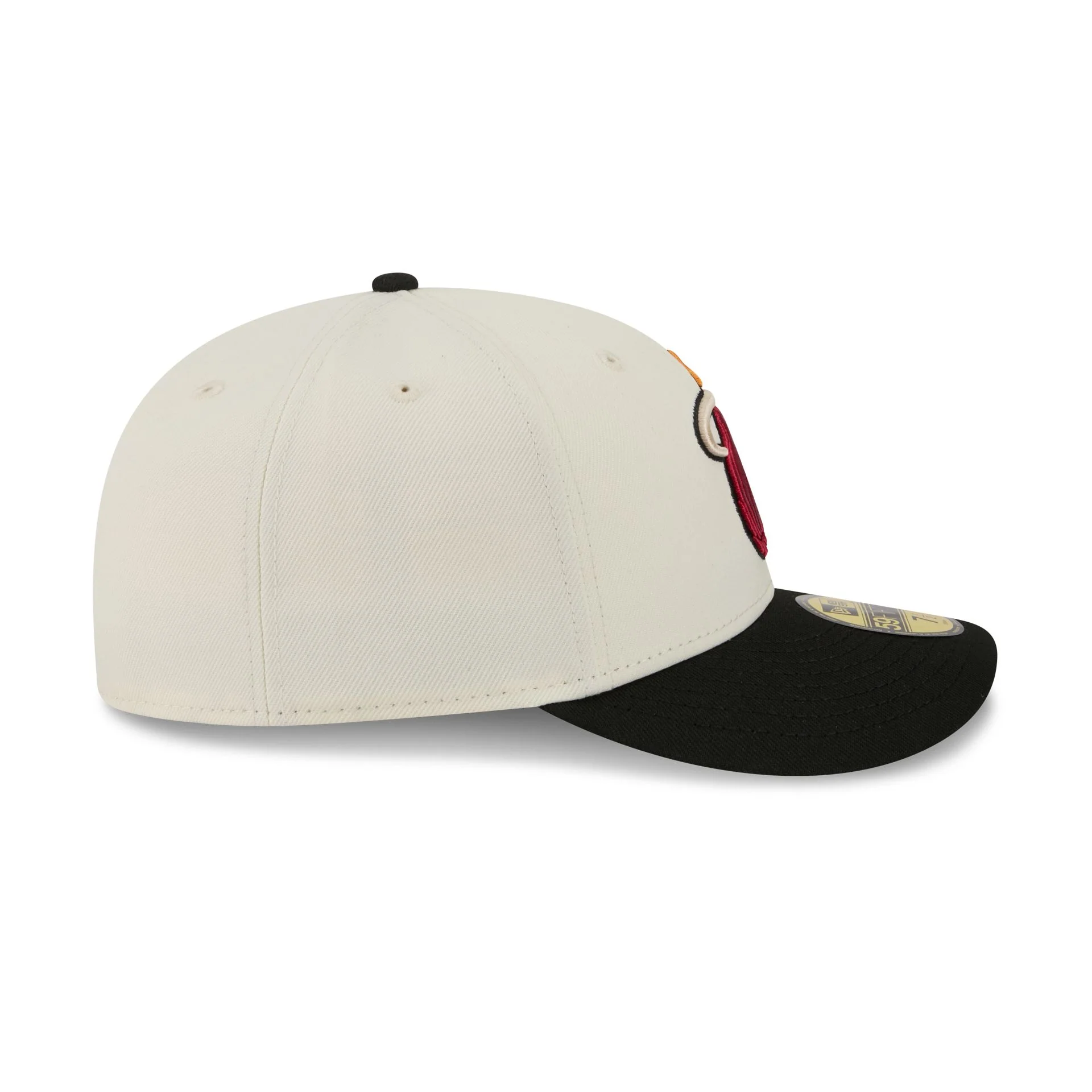 Miami Heat Tonal Florals White 59FIFTY Fitted Hat