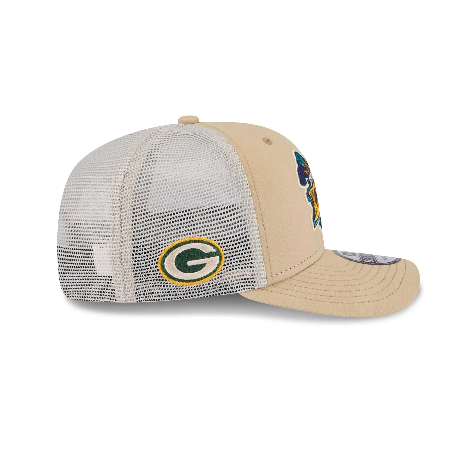 Green Bay Packers Khaki Champions 9SEVENTY Stretch-Snap Hat