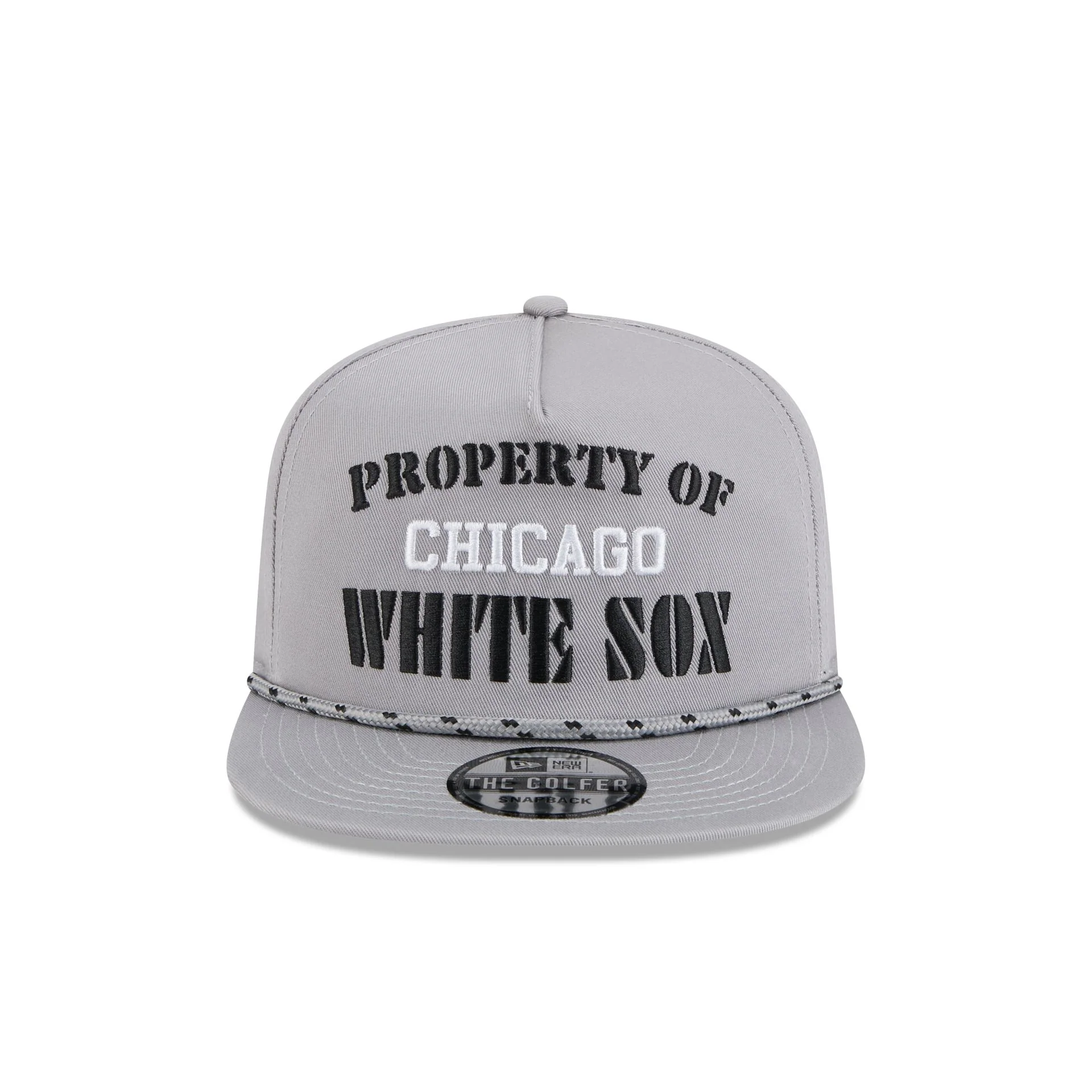 Chicago White Sox Vintage Gray Rope Golfer Hat