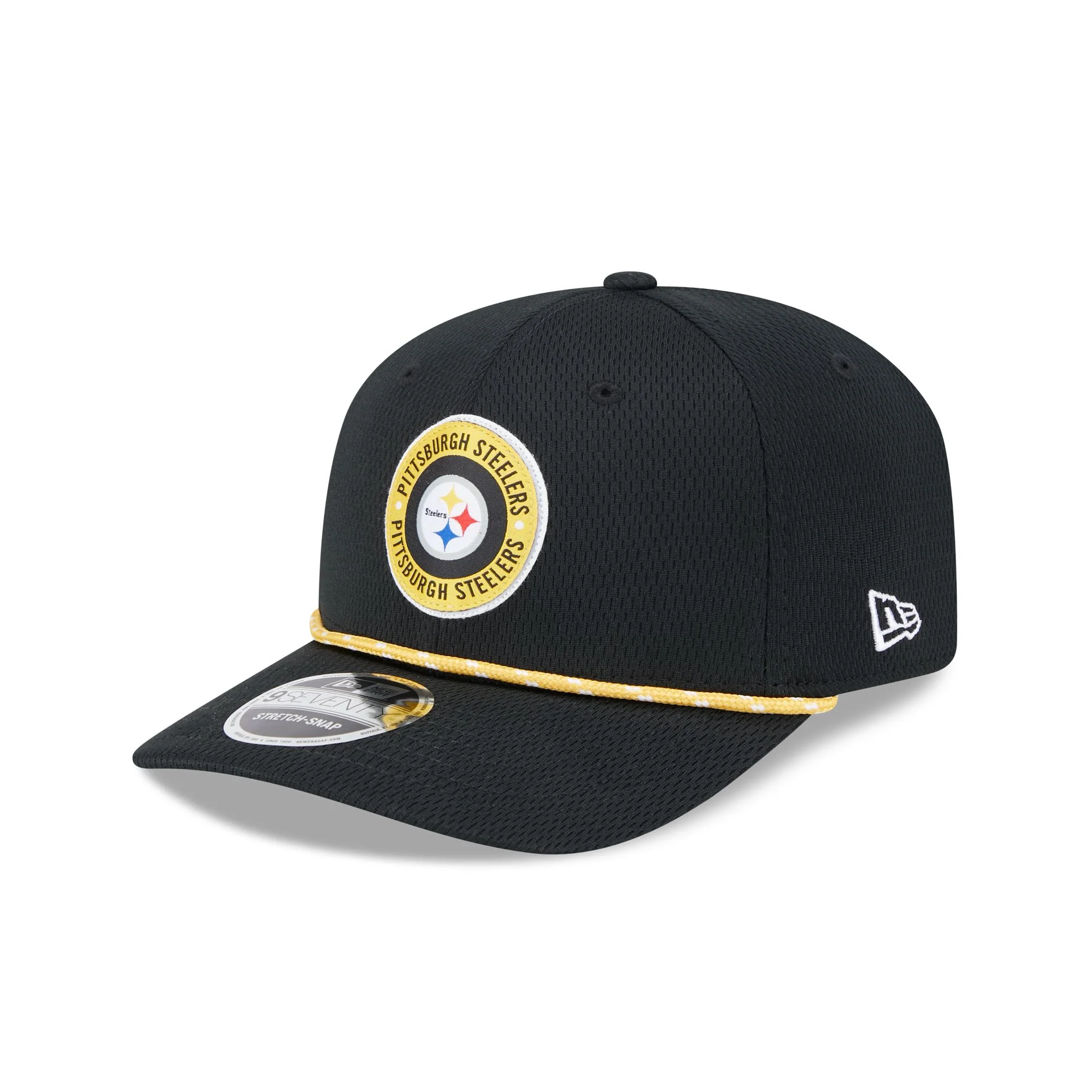 Pittsburgh Steelers 2024 Sideline 9SEVENTY Stretch-Snap Hat