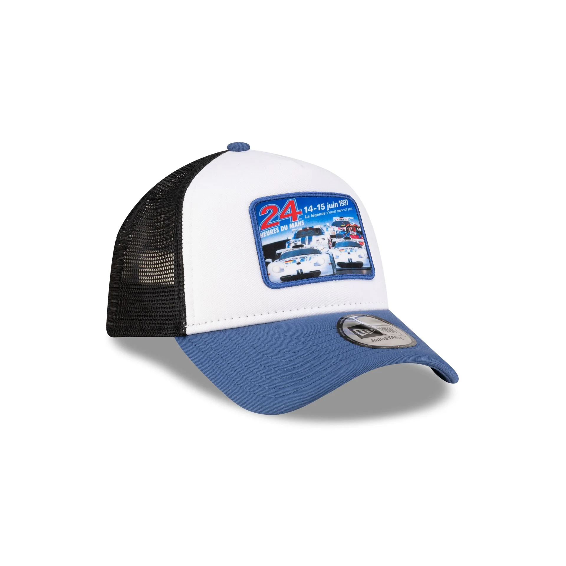 24 Hours of Le Mans Patch Blue 9FORTY A-Frame Trucker Hat