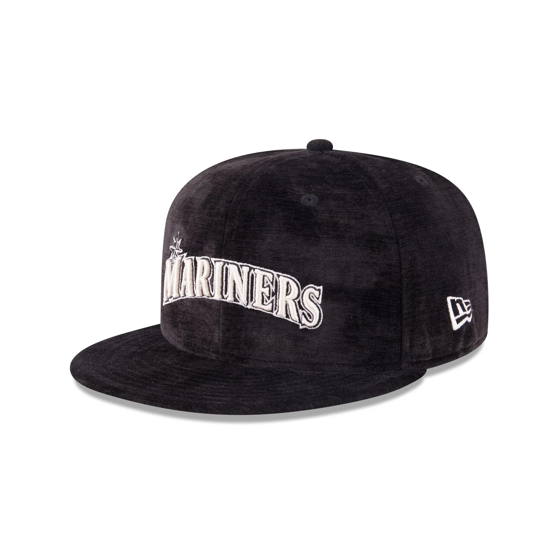 Seattle Mariners Black Velvet 59FIFTY Fitted Hat