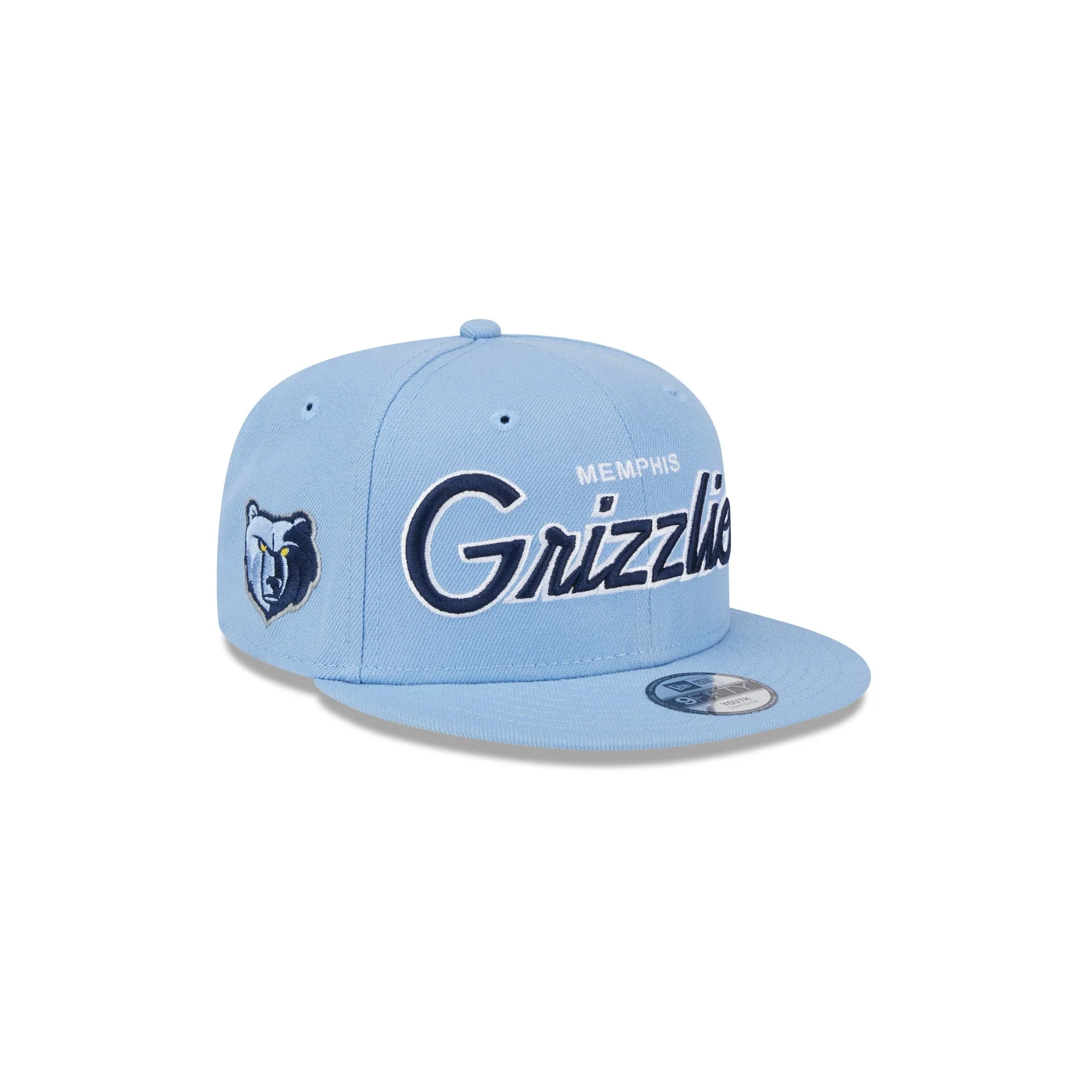 Memphis Grizzlies Script Kids 9FIFTY Snapback Hat