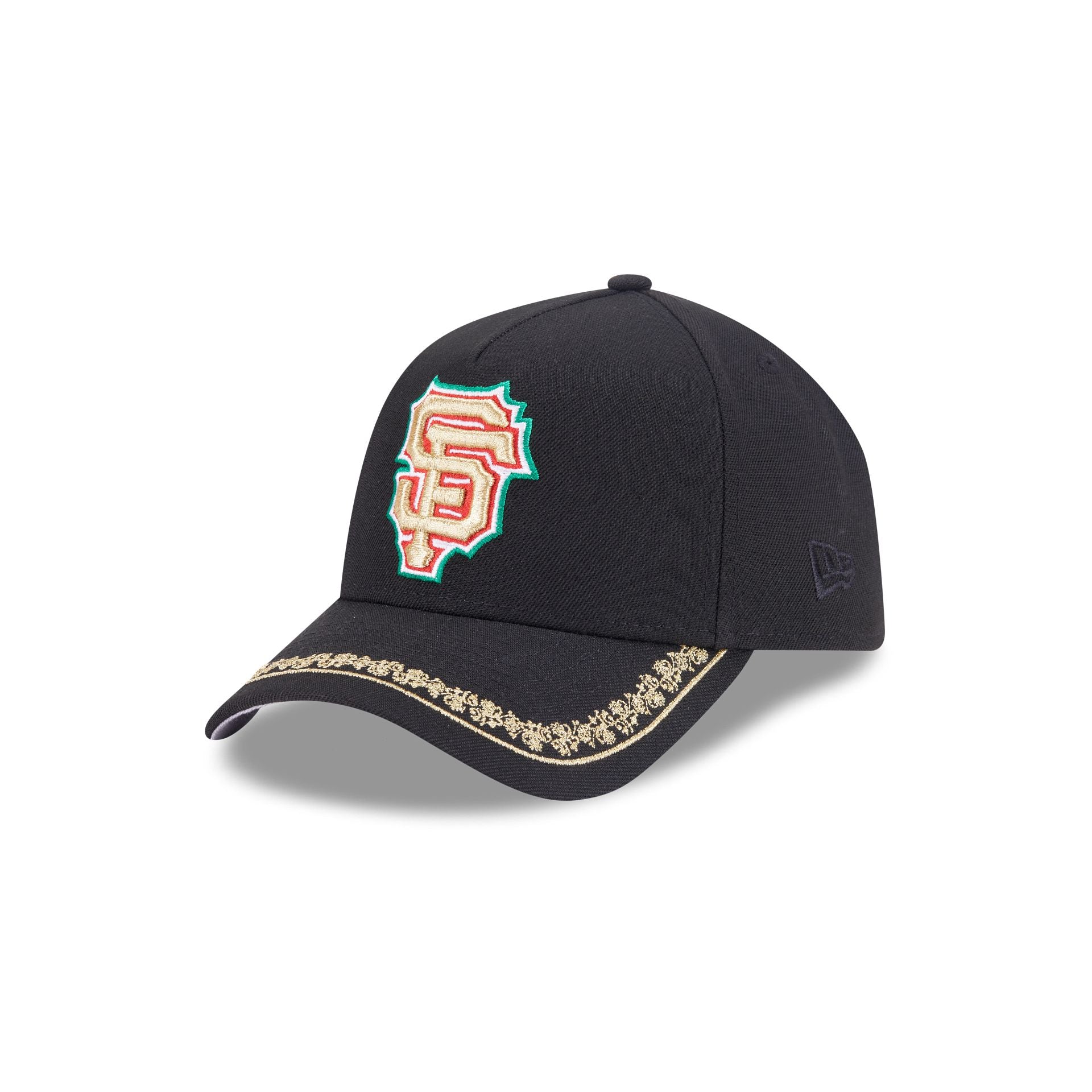 San Francisco Giants Ornate Visor 9FORTY A-Frame Snapback Hat