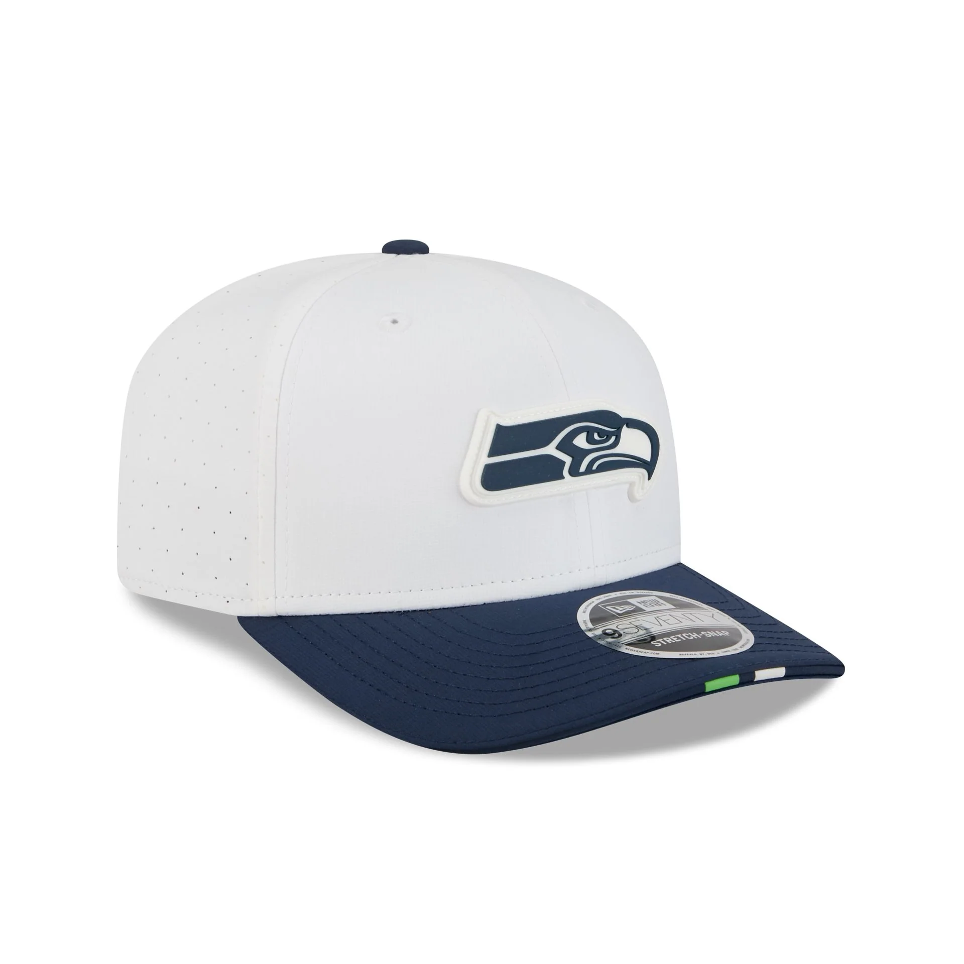 Seattle Seahawks 2025 Training 9SEVENTY Stretch-Snap Hat