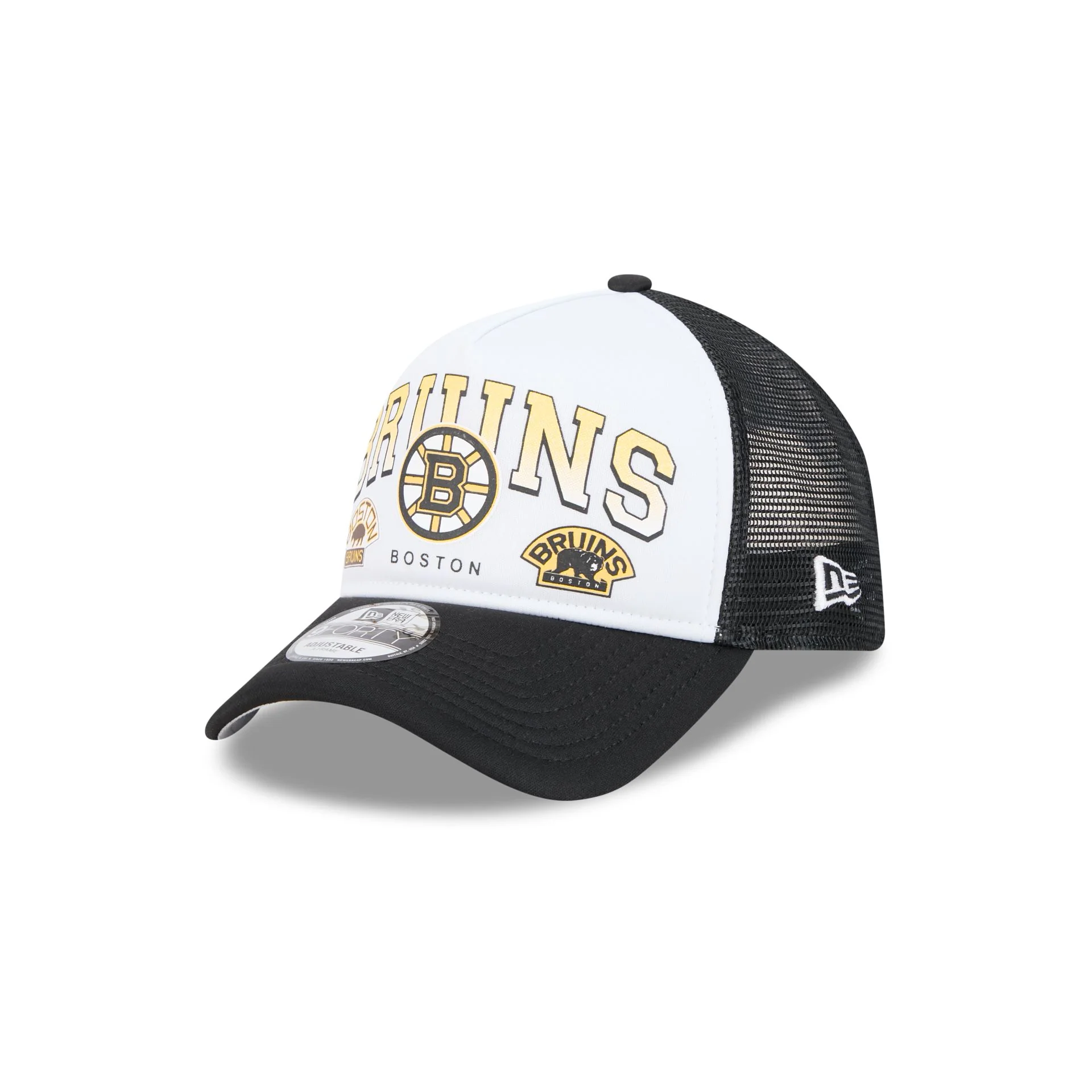 Boston Bruins Sport Classics 9FORTY A-Frame Trucker Hat
