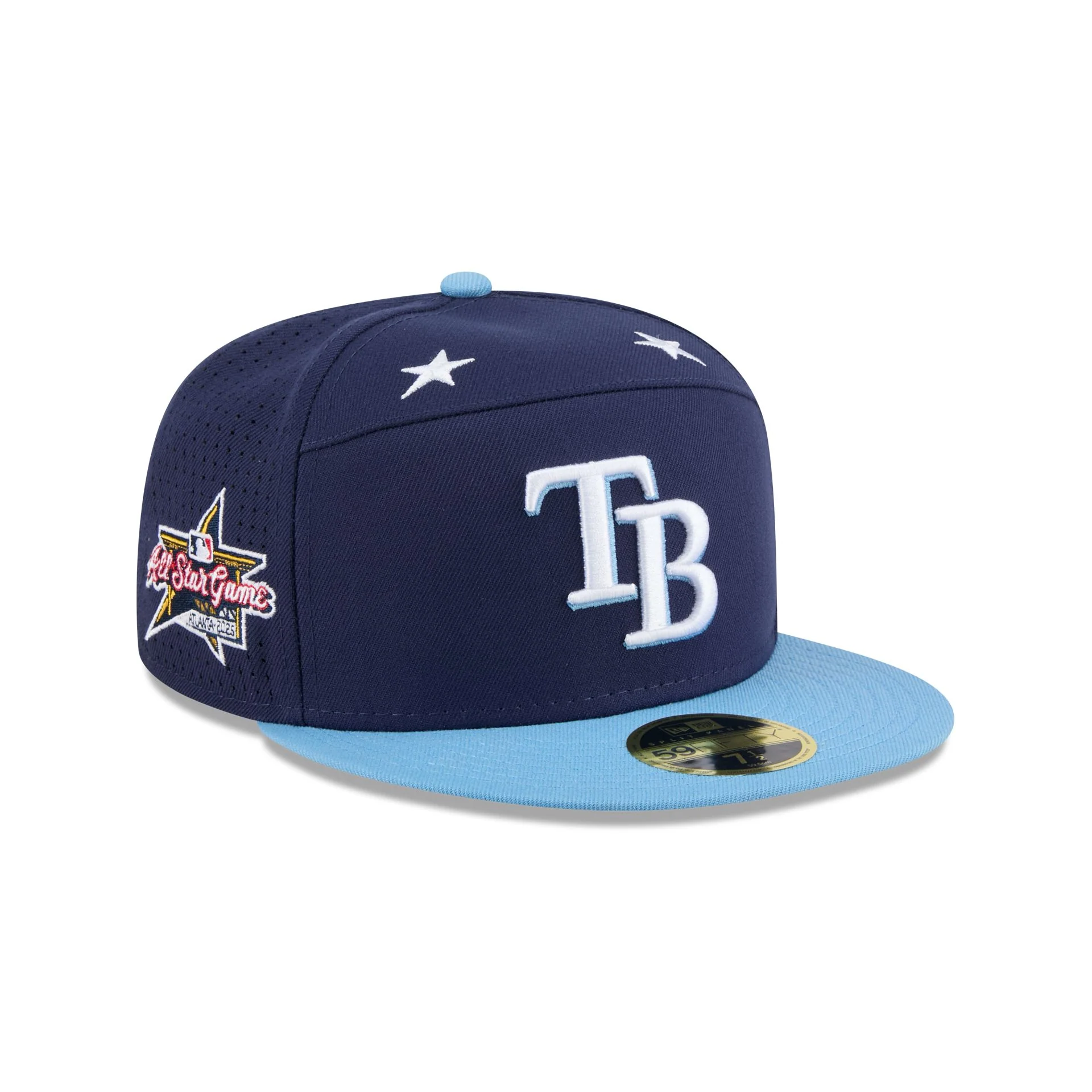 Tampa Bay Rays 2025 All-Star Game Split Panel 59FIFTY Fitted Hat