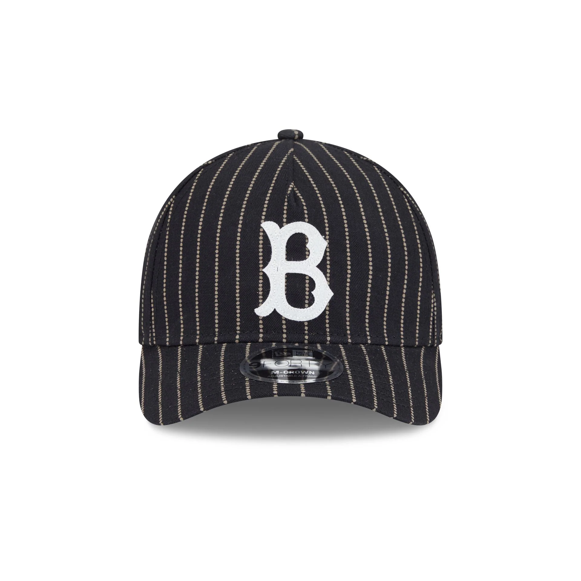 Los Angeles Dodgers Dotted Pinstripe 9FORTY M-Crown A-Frame Adjustable Hat