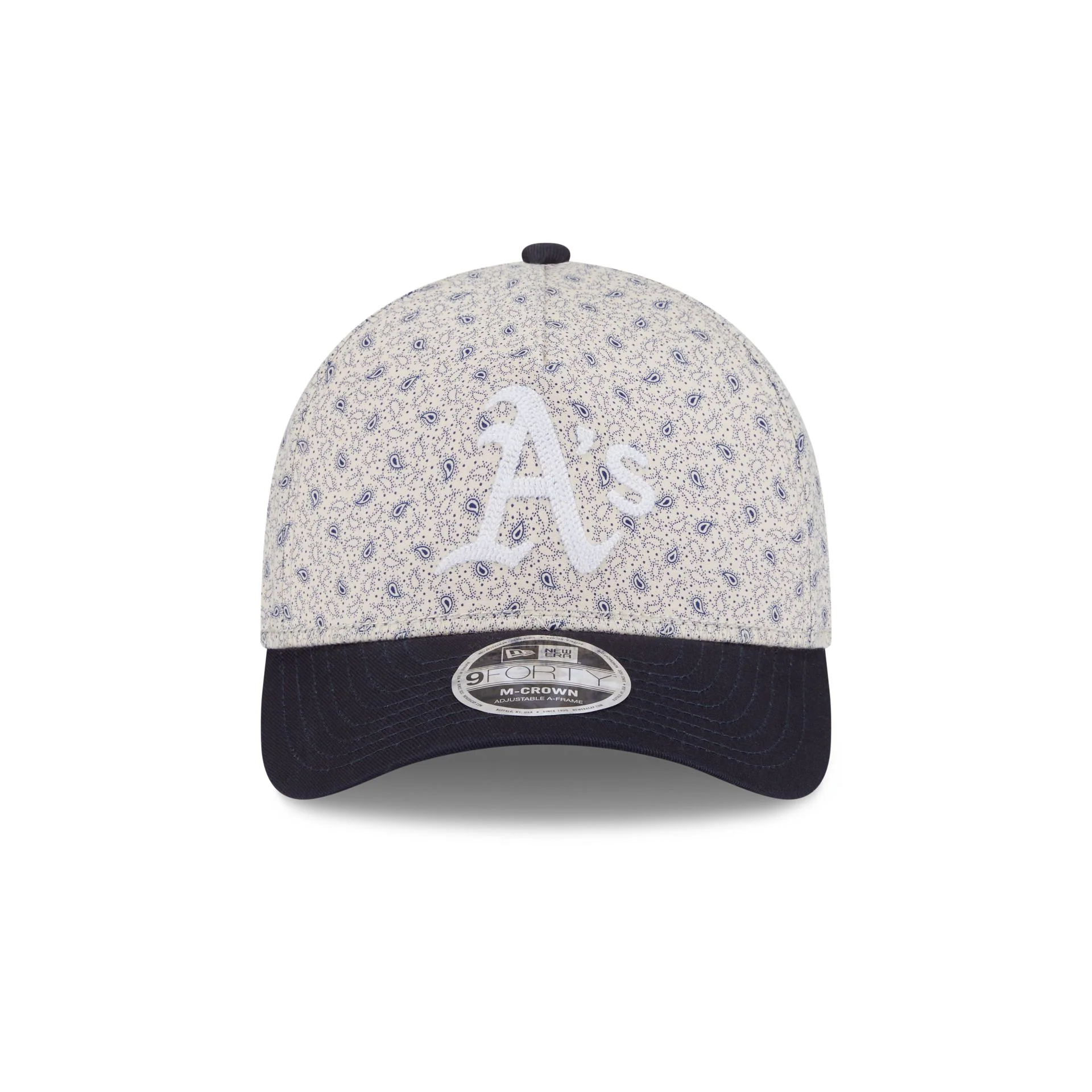 Athletics Micro Print 9FORTY M-Crown A-Frame Adjustable Hat