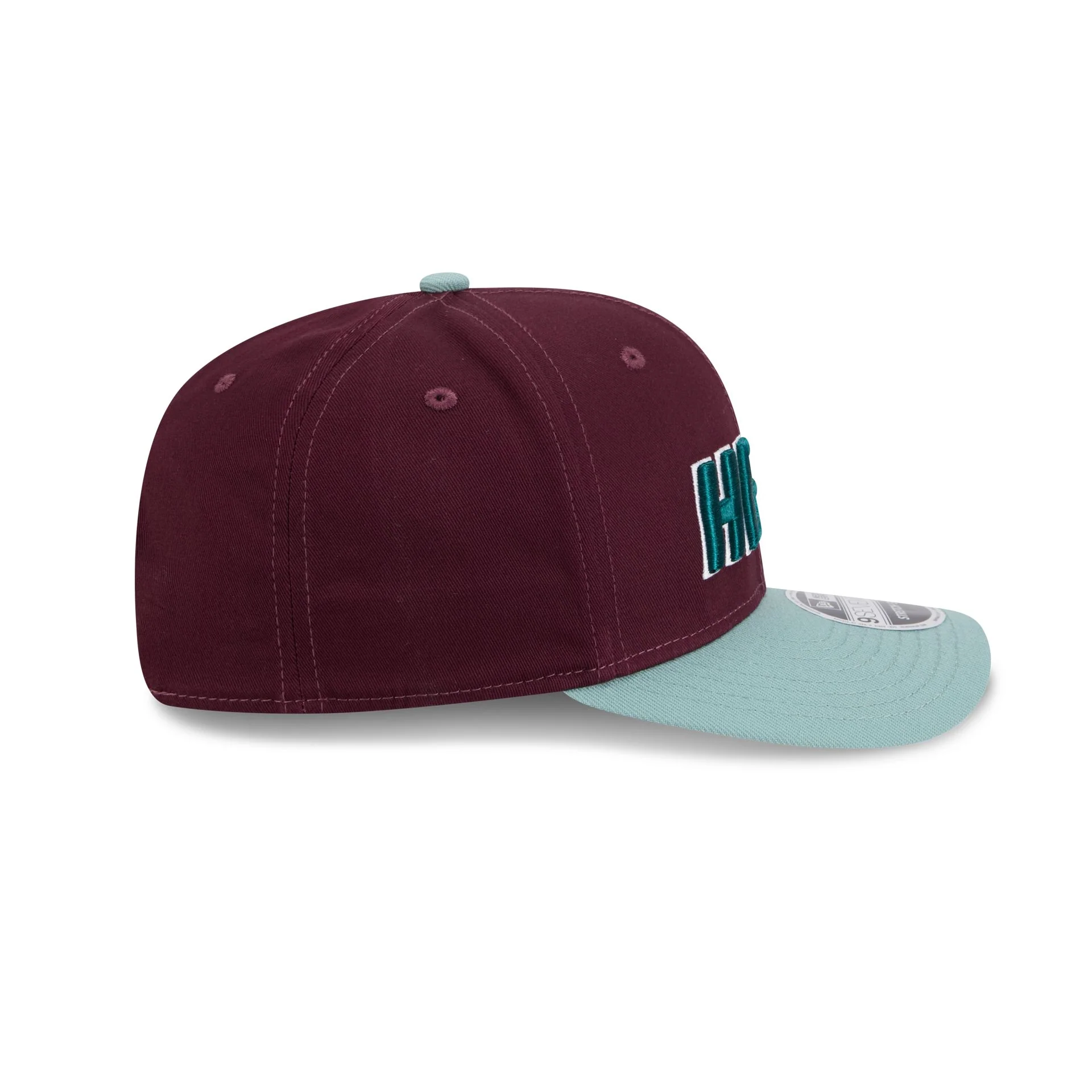 Miami Heat Maroon 9SEVENTY Stretch-Snap Hat