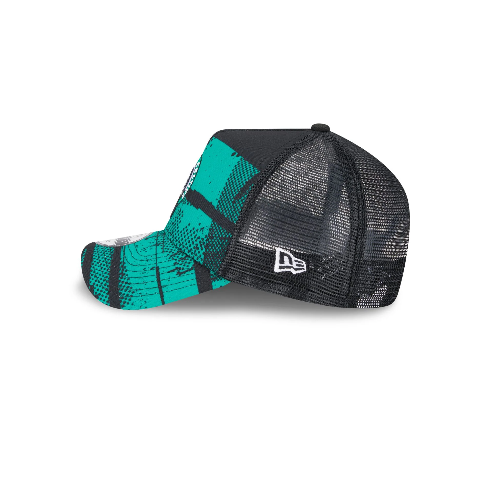 Boston Celtics 2024 Tip-Off 9FORTY A-Frame Trucker Hat