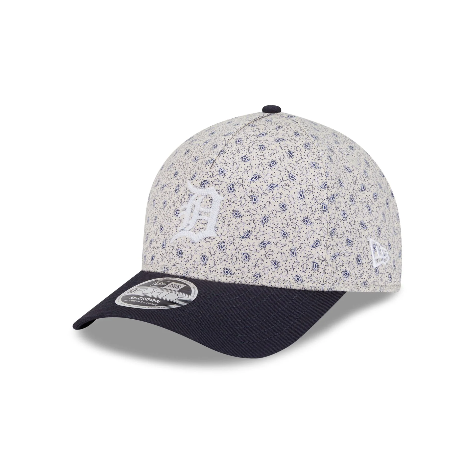 Detroit Tigers Micro Print 9FORTY M-Crown A-Frame Adjustable Hat