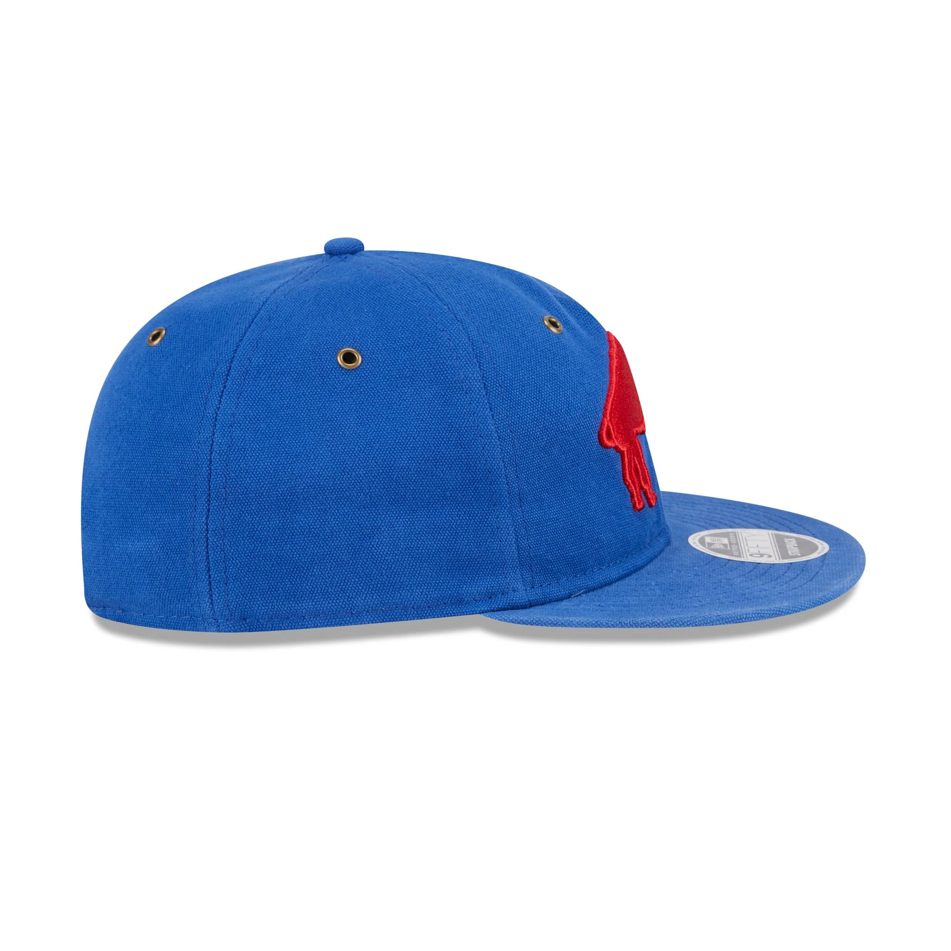 Buffalo Bills Cotton Canvas Retro Crown 9FIFTY Adjustable Hat