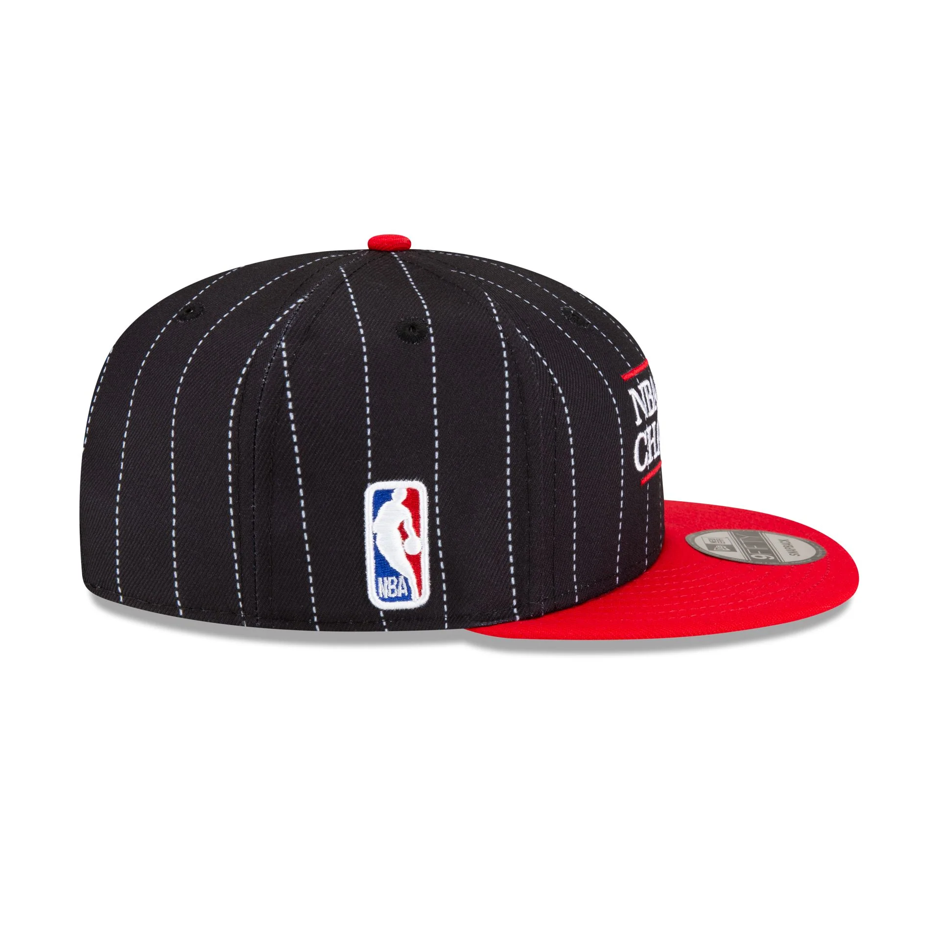 Just Caps NBA Champion Pinstripe Chicago Bulls 9FIFTY Snapback Hat