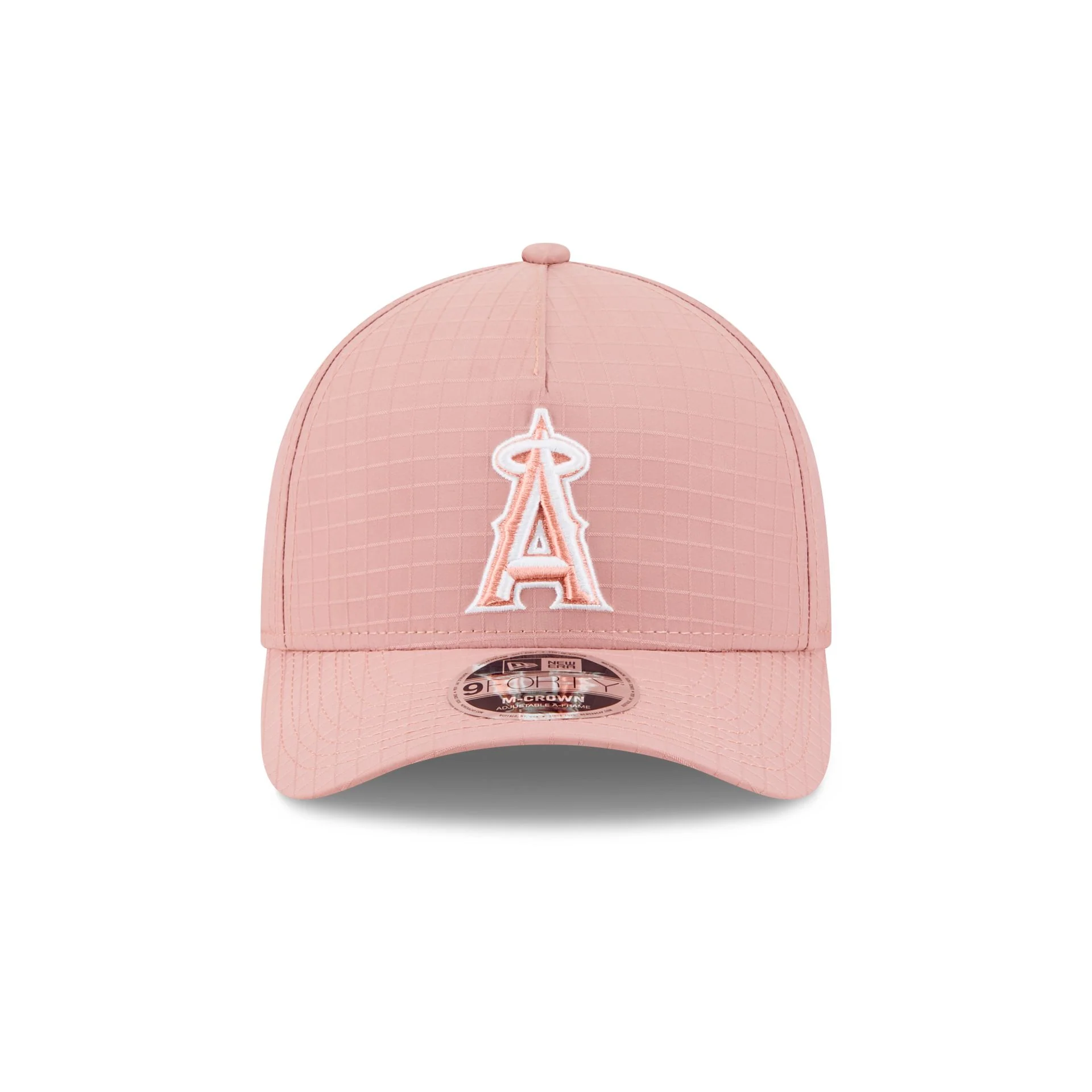 Los Angeles Angels Pink Ripstop 9FORTY M-Crown A-Frame Snapback Hat