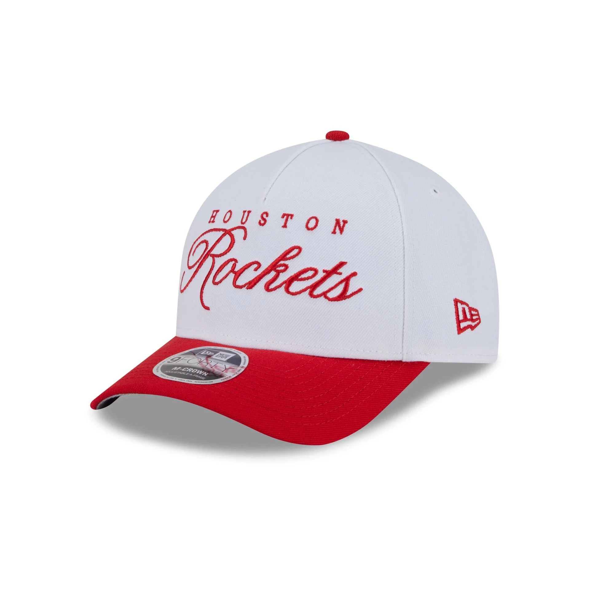 Houston Rockets 2025 Draft 9FORTY M-Crown A-Frame Snapback Hat