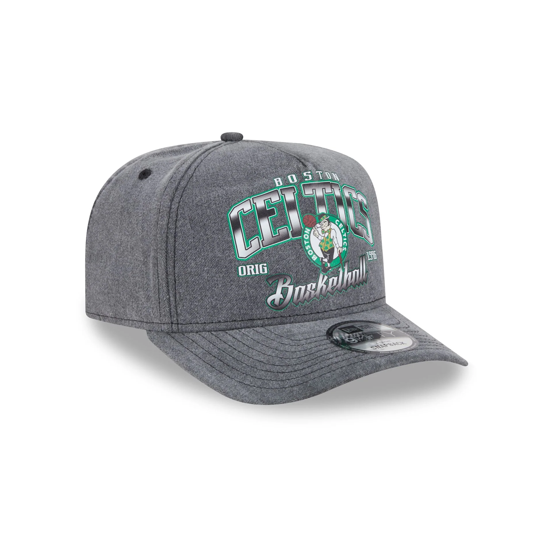 Boston Celtics Washed 9FIFTY A-Frame Snapback Hat