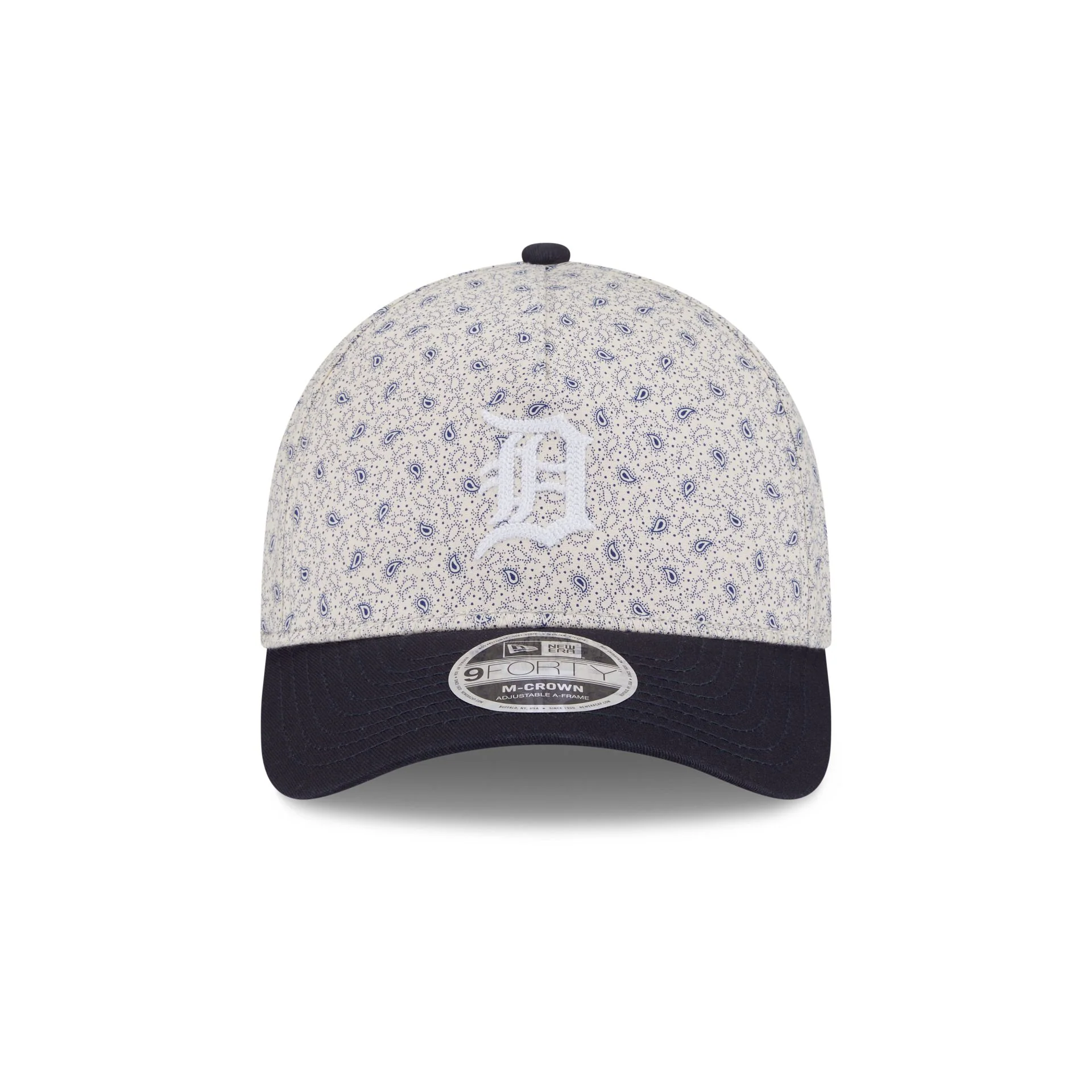 Detroit Tigers Micro Print 9FORTY M-Crown A-Frame Adjustable Hat