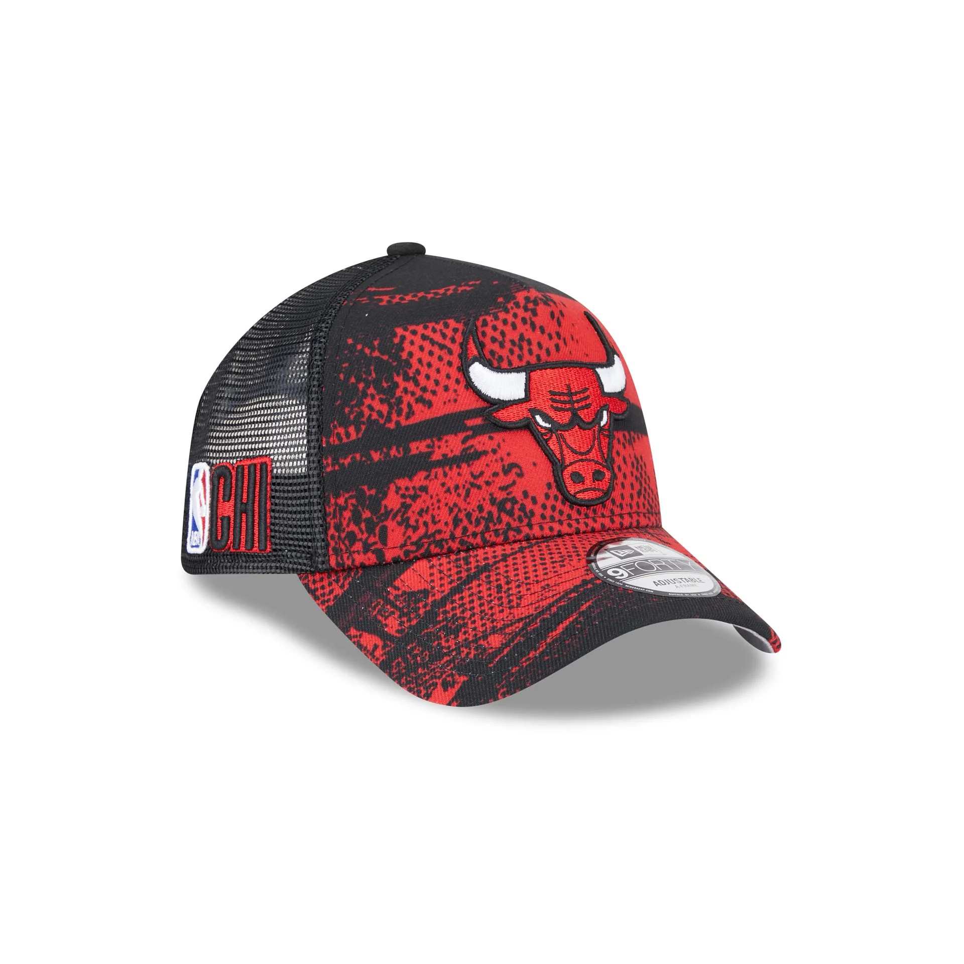 Chicago Bulls 2024 Tip-Off 9FORTY A-Frame Trucker Hat