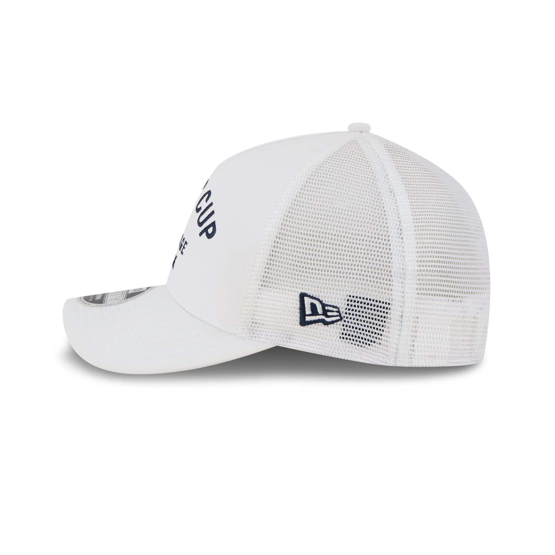 2025 Ryder Cup Minimalist White 9FORTY M-Crown A-Frame Trucker Hat