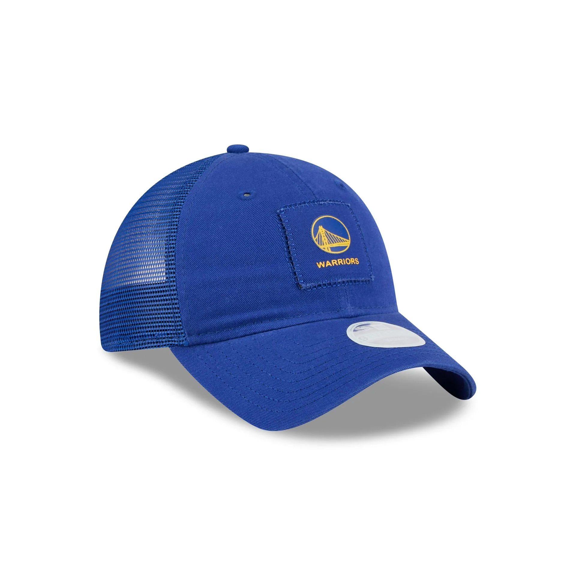 Golden State Warriors Women's Square Stitch 9TWENTY Trucker Hat