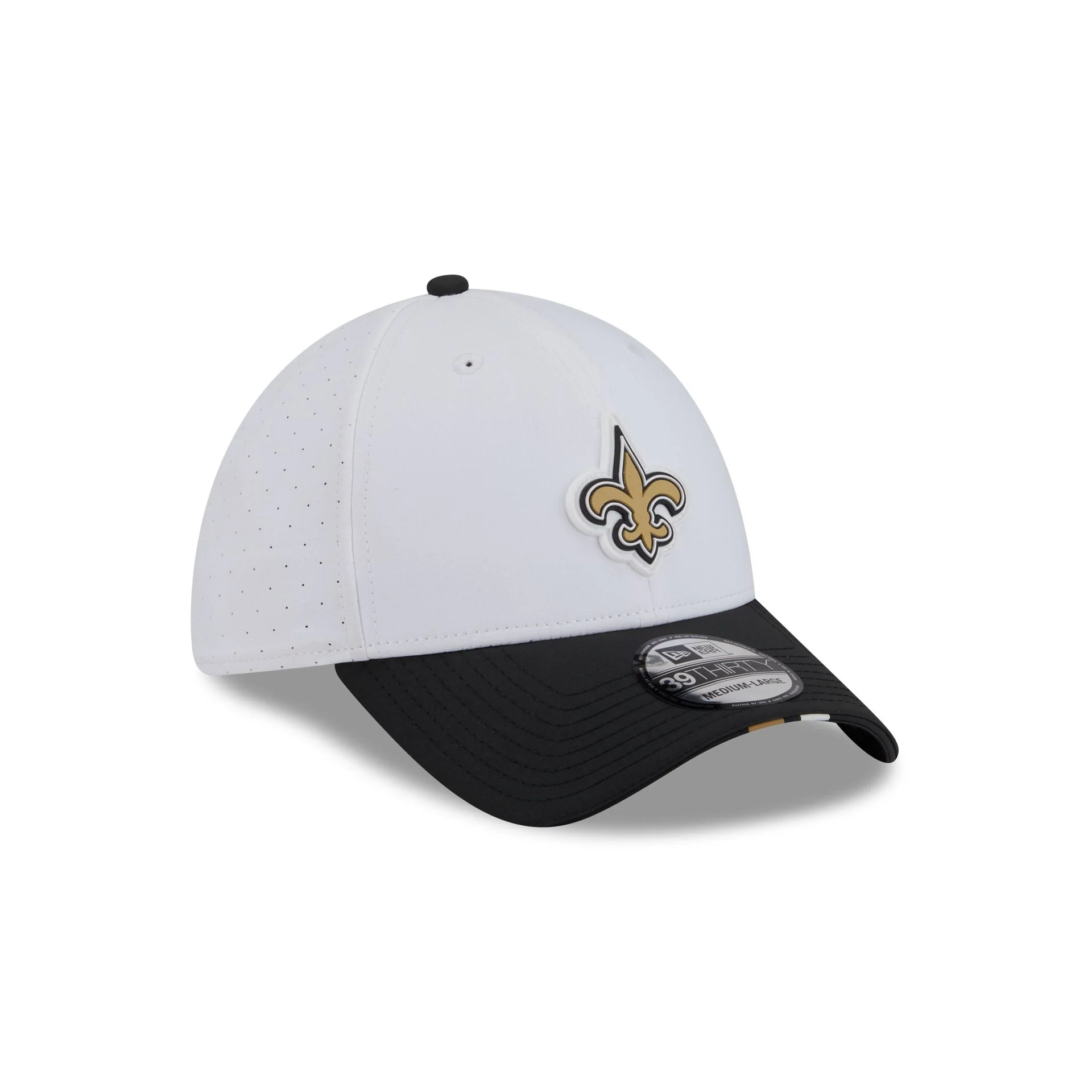 New Orleans Saints 2025 Training 39THIRTY Stretch Fit Hat