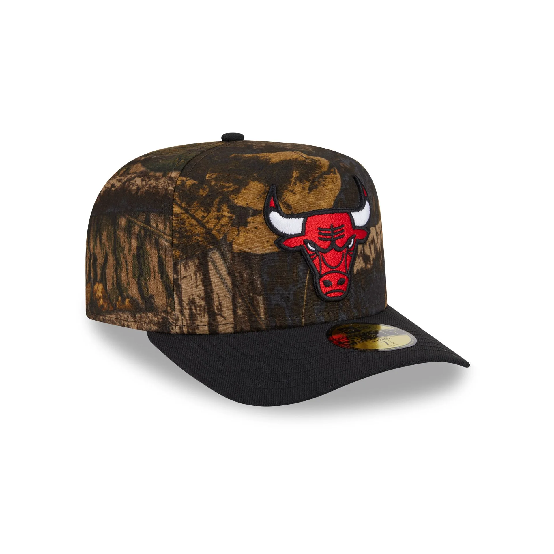 Chicago Bulls Ripstop Camo 59FIFTY A-Frame Fitted Hat
