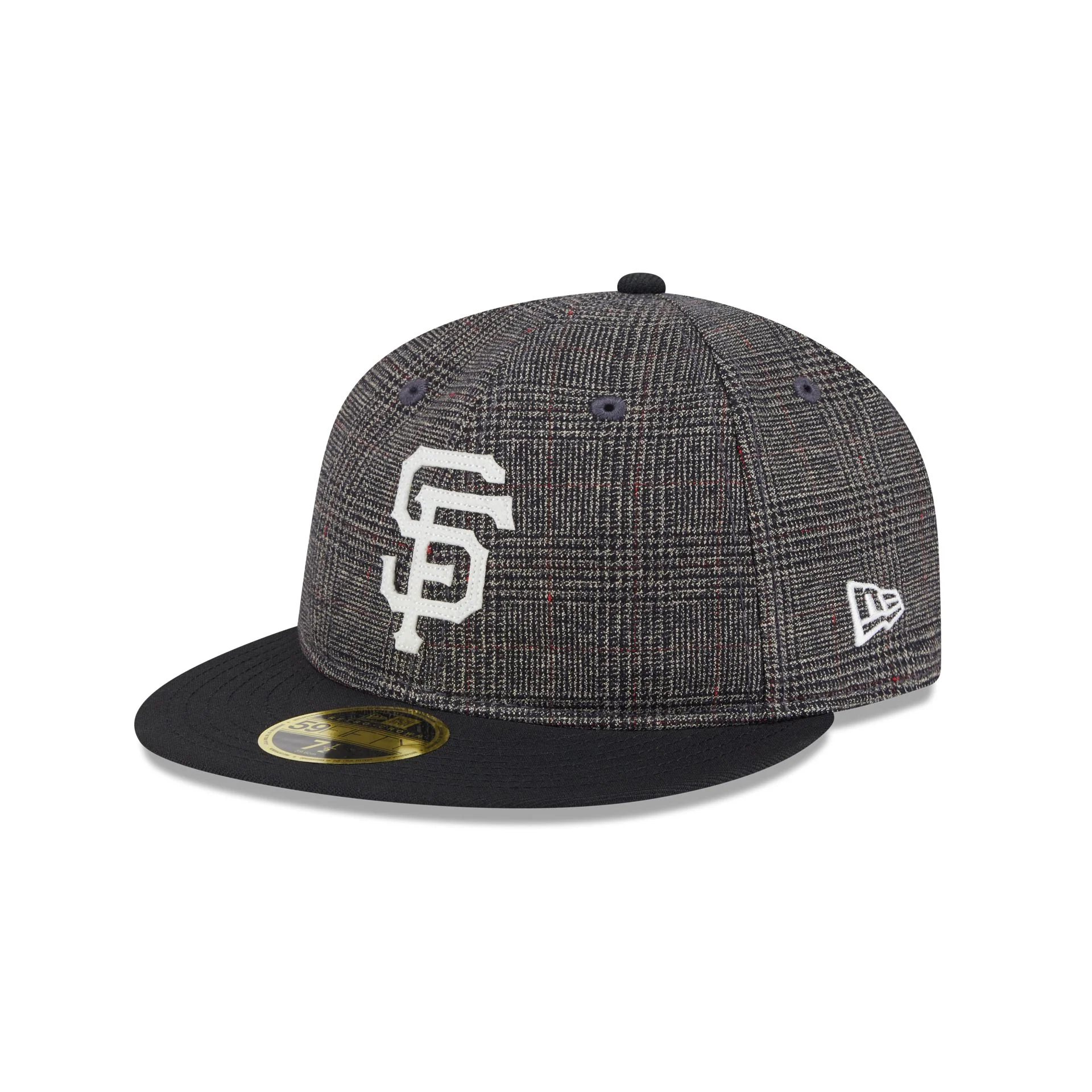 San Francisco Giants Plaid Retro Crown 59FIFTY Fitted Hat