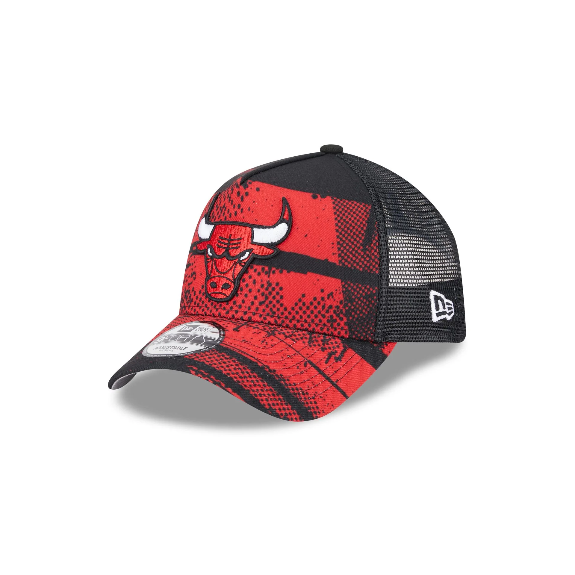Chicago Bulls 2024 Tip-Off 9FORTY A-Frame Trucker Hat