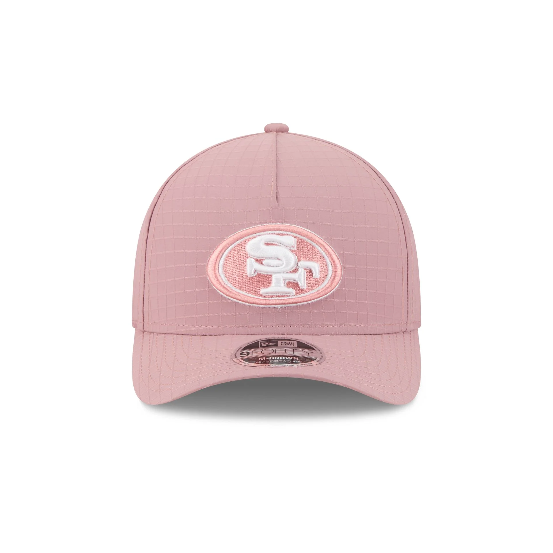 San Francisco 49ers Pink Ripstop 9FORTY M-Crown A-Frame Snapback Hat