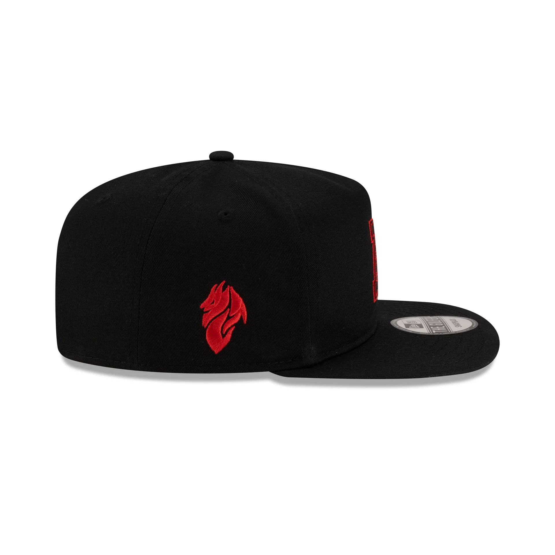 AC Milan M Logo Black Golfer Hat