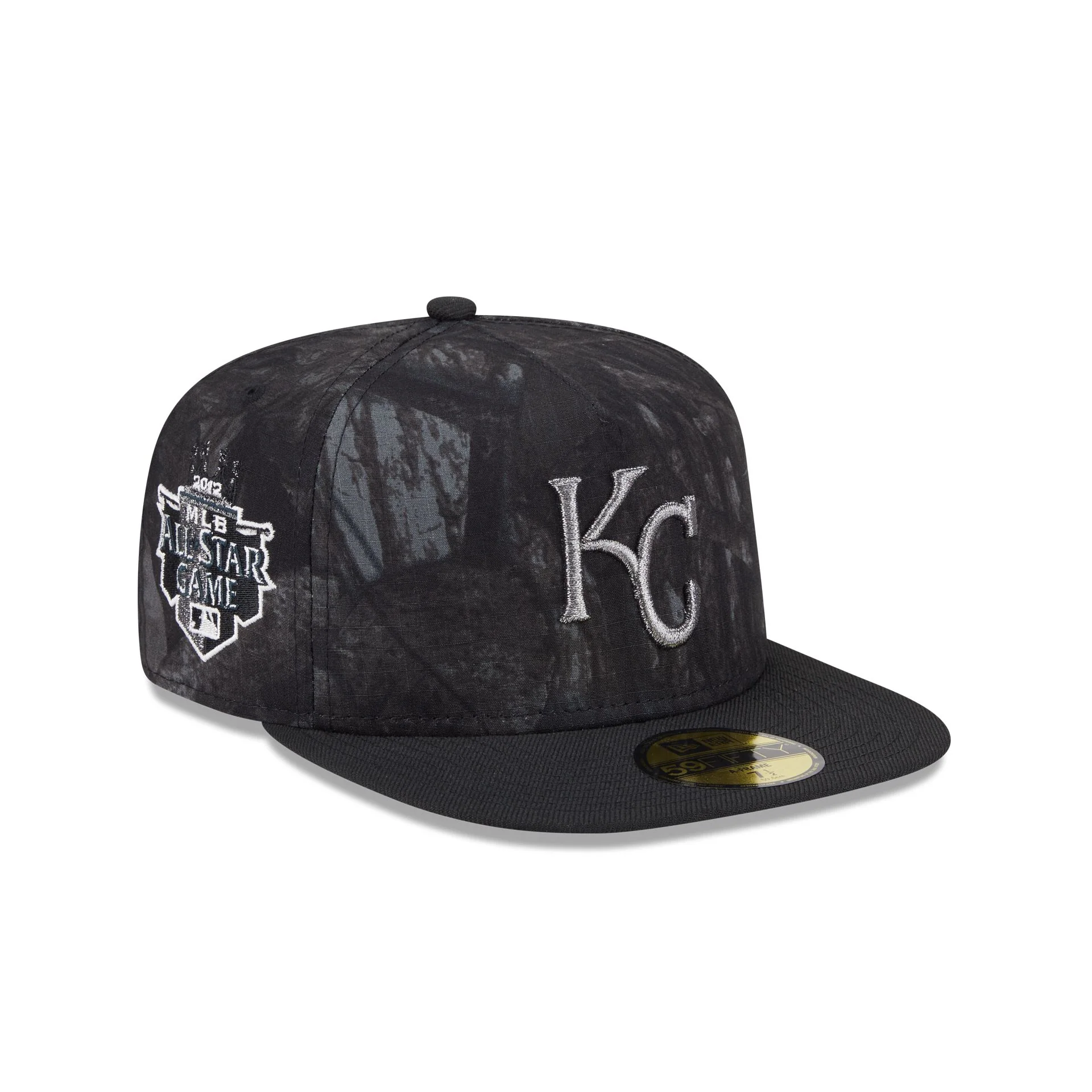 Just Caps Ripstop Camo Kansas City Royals 59FIFTY A-Frame Fitted Hat
