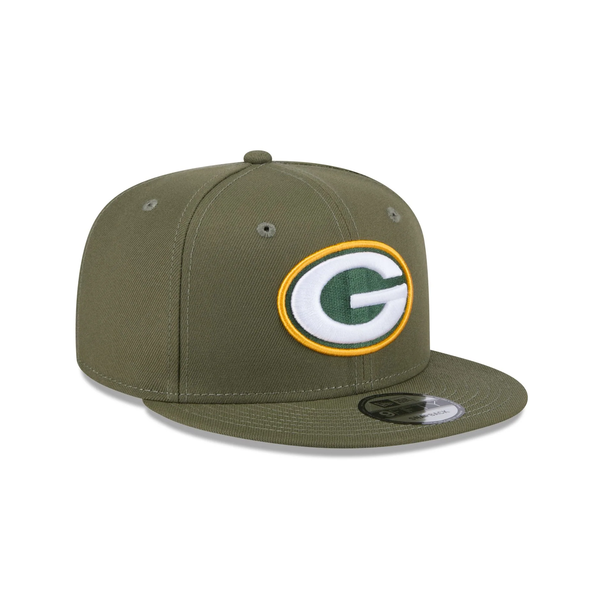 Green Bay Packers Olive 9FIFTY Snapback Hat