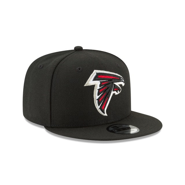 Atlanta Falcons Black 9FIFTY Snapback Hat