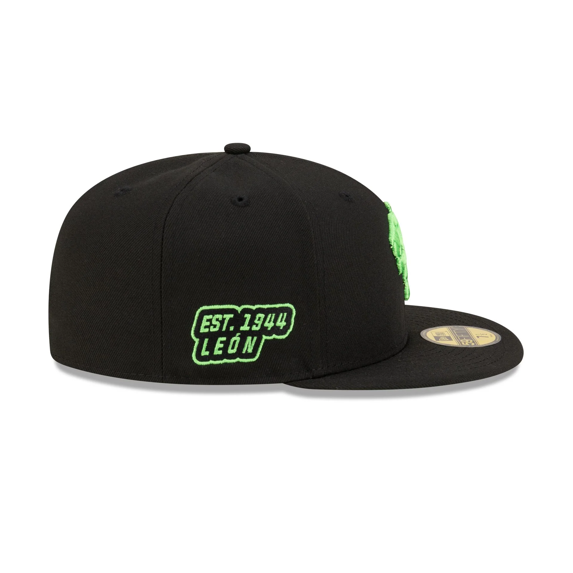 Club León Black 59FIFTY Fitted Hat