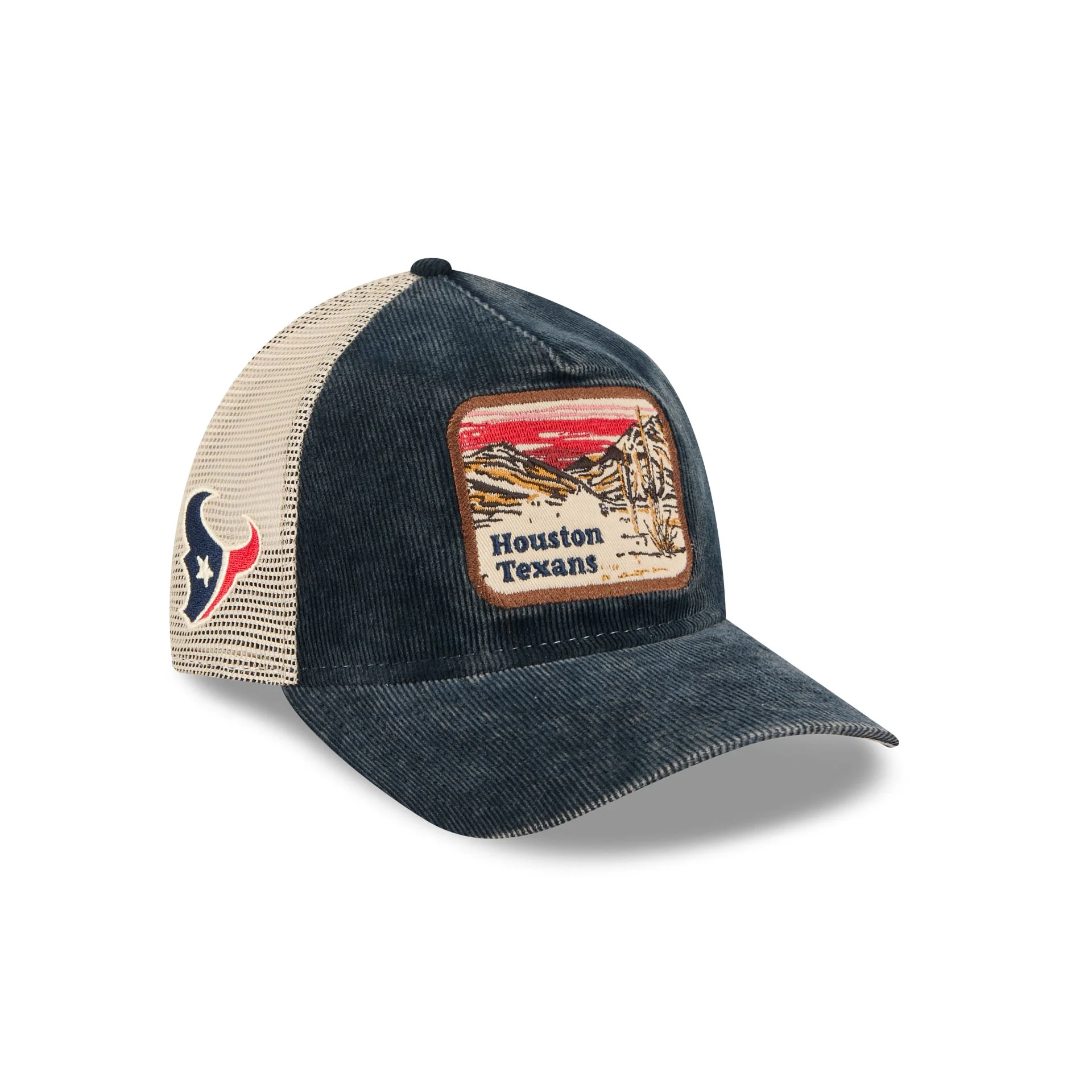 Houston Texans Vintage Landscape 9TWENTY A-Frame Trucker Hat